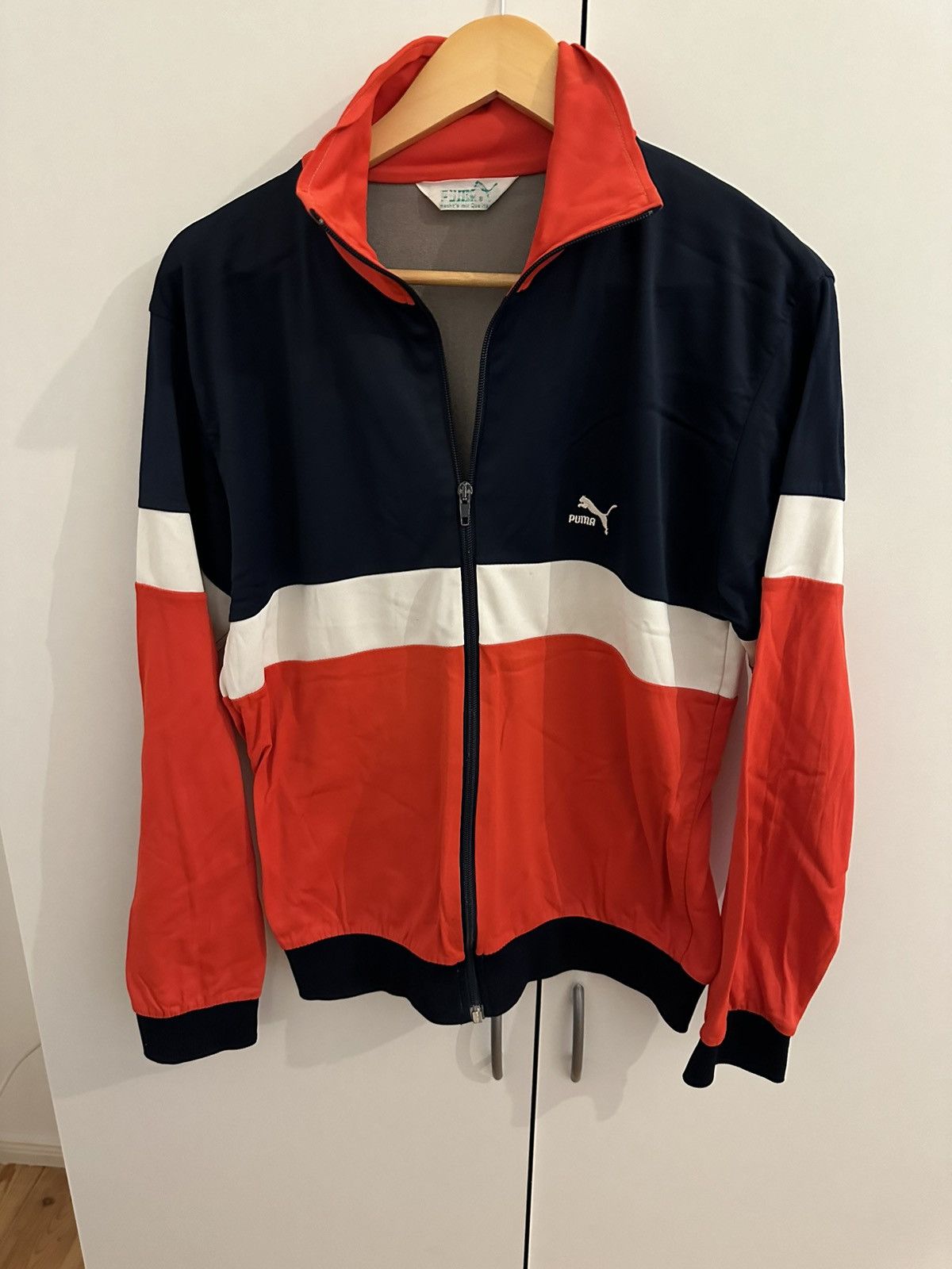 Puma Puma Jacke Windbreaker Size S Retro Vintage Track JACKET Size US S / EU 44-46 / 1 - 1 Thumbnail