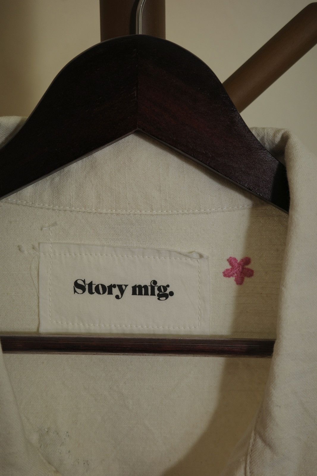 Story Mfg. Story mfg short on time off white patches jacket Size US XL / EU 56 / 4 - 4 Thumbnail
