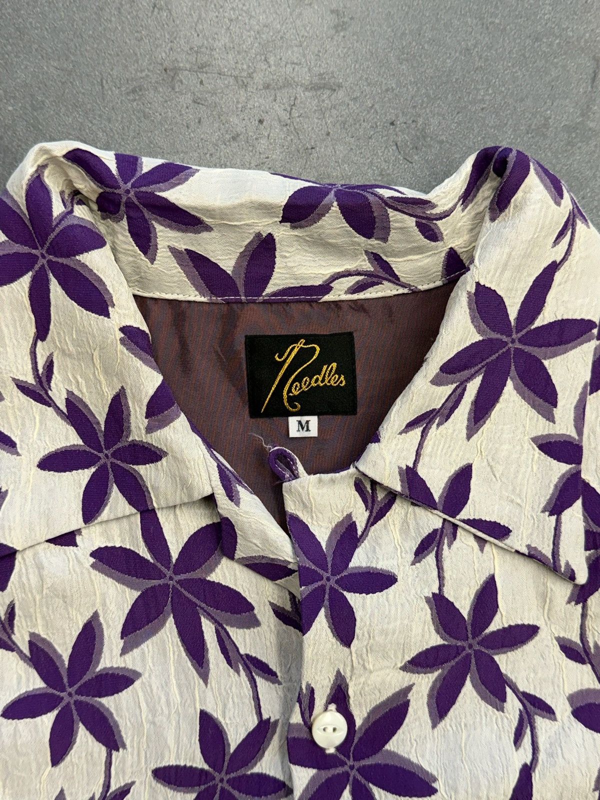 Needles Needles Floral Jacquard S/S One Up Shirt Size US M / EU 48-50 / 2 - 7 Thumbnail