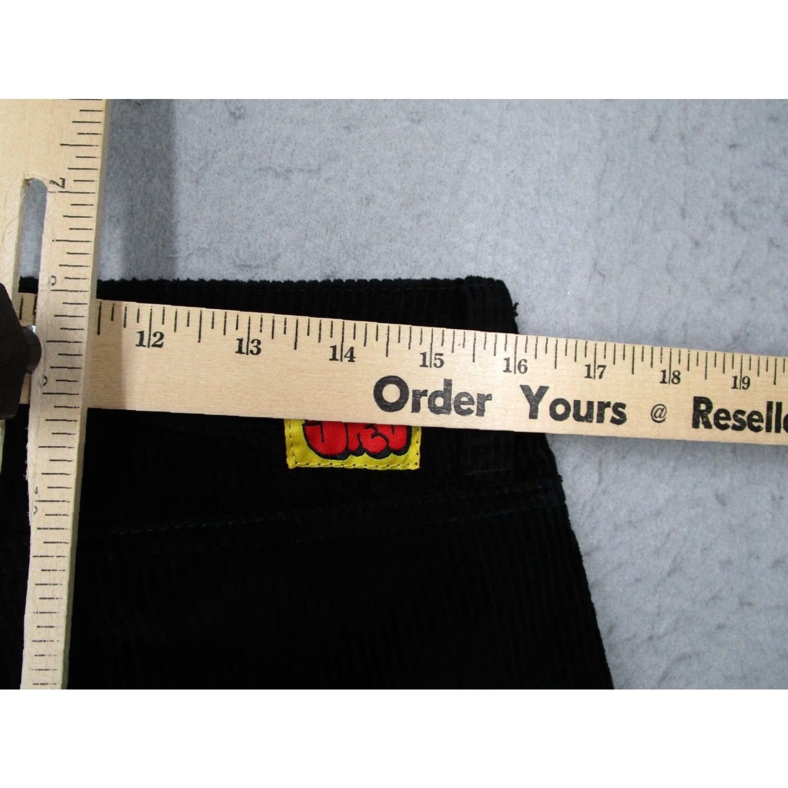 Empyre Empyre Black Men's Relaxed Corduroy 5 Pocket Pants 30W x 28L Mens Size US 30 / EU 46 - 5 Thumbnail