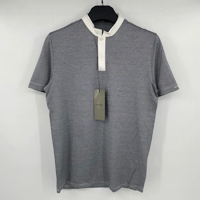 Givenchy Givenchy Sleeve Logo Striped Short Sleeve Polo Shirt Size US S / EU 44-46 / 1 - 1 Thumbnail