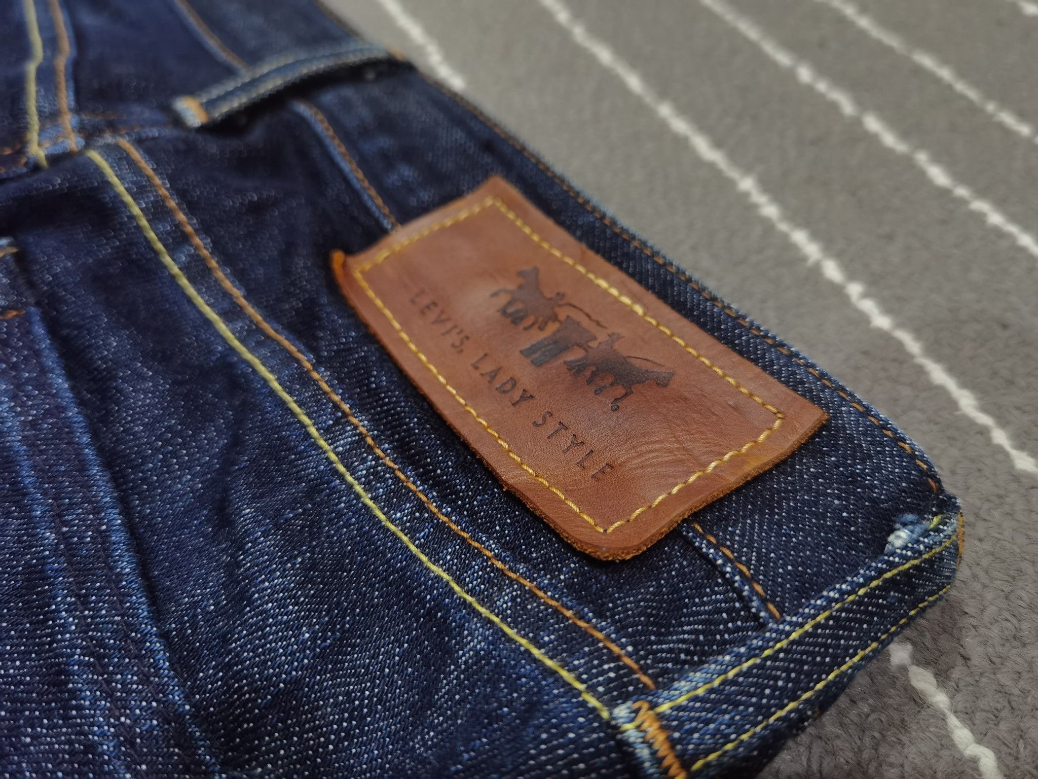 Levi's LEVI'S LADY STYLE japan blue Denim W28 5132 Size 28" / US 6 / IT 42 - 9 Thumbnail