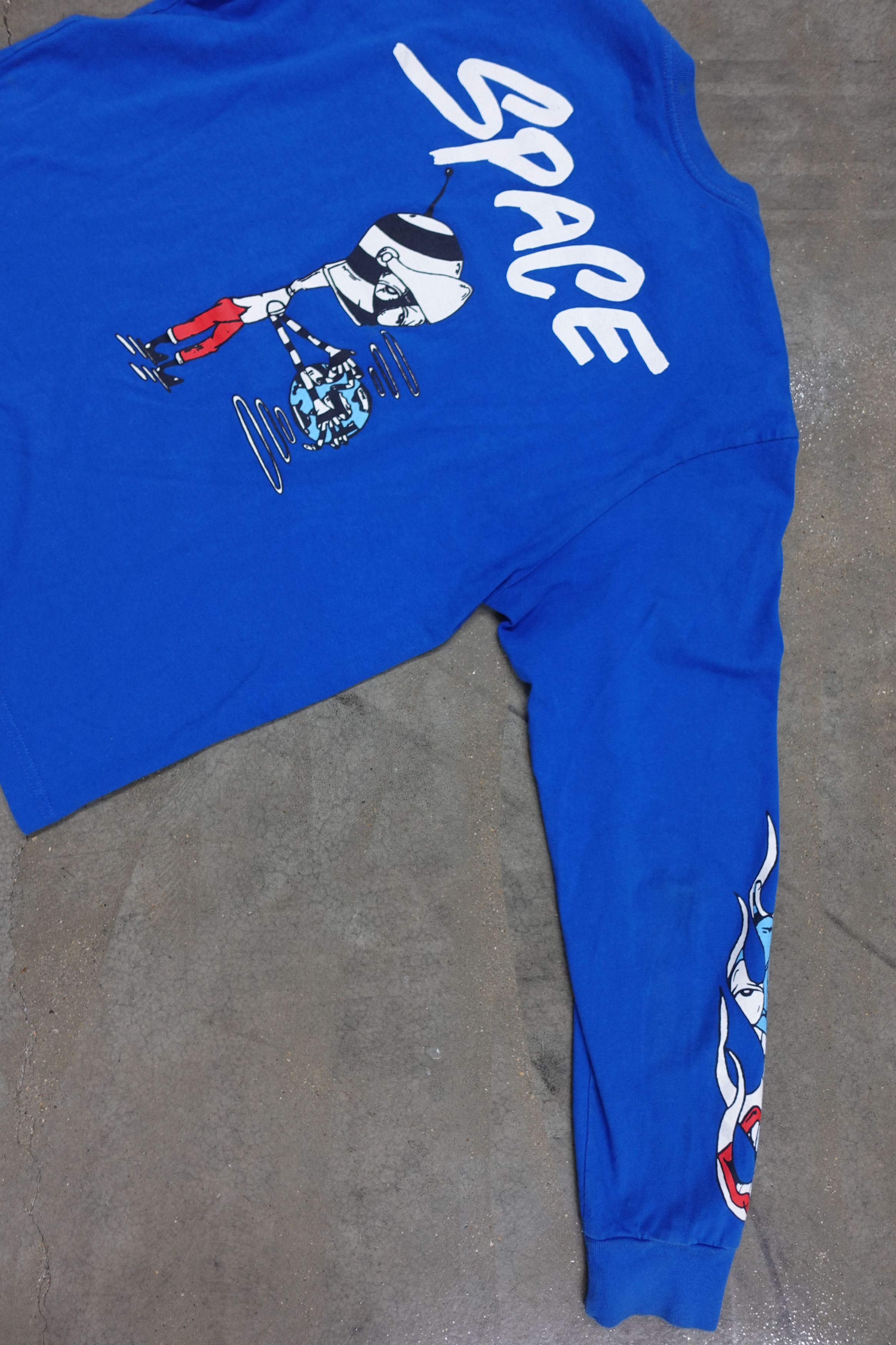 Chrome Hearts CHROME HEARTS MATTY BOY SPACE LONG SLEEVE T SHIRT BLUE Size US L / EU 52-54 / 3 - 5 Thumbnail
