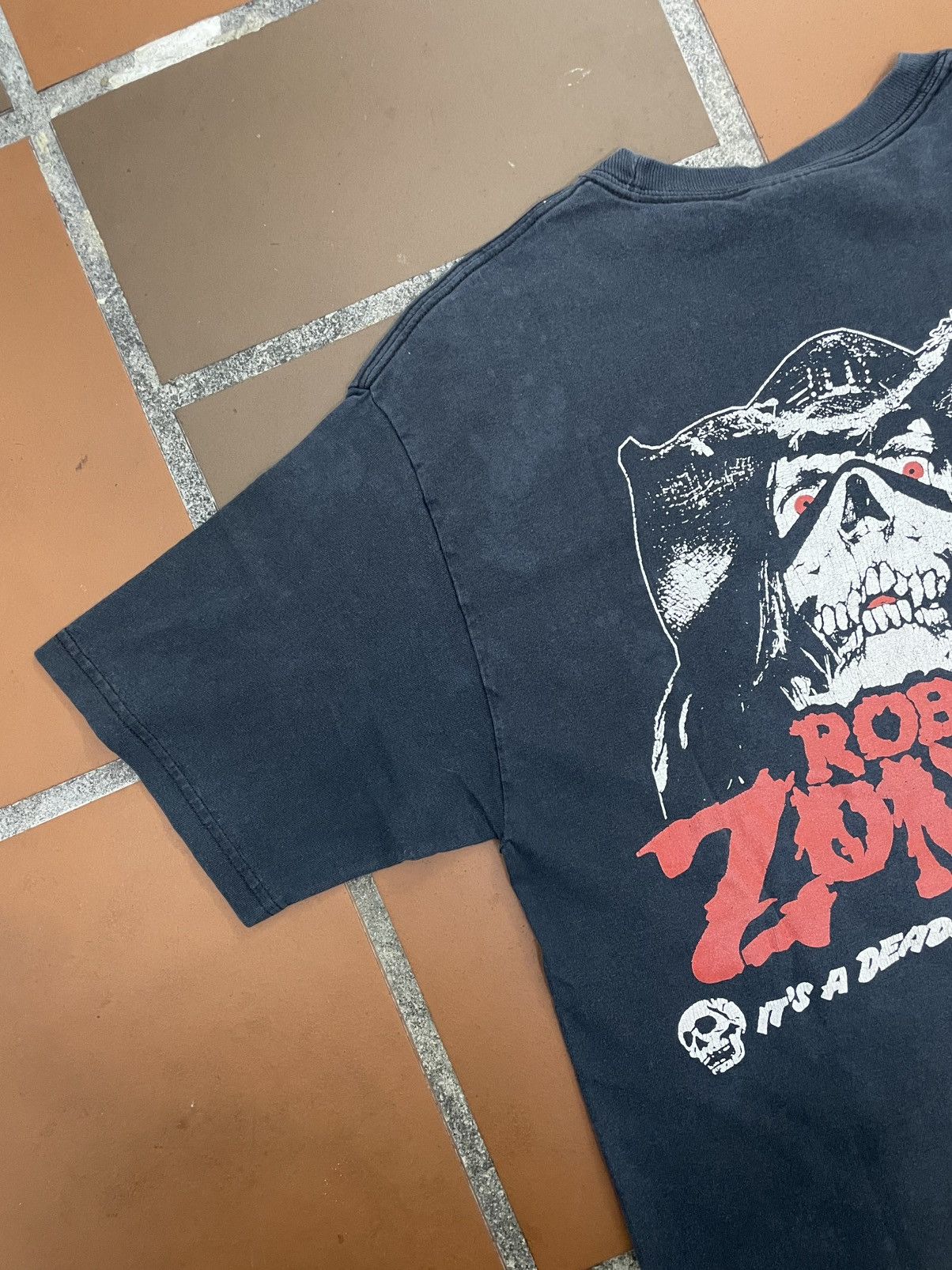 Band Tees Thrashed Sun Faded Tee Shirt Distressed ERD Grunge Band Tees Size US M / EU 48-50 / 2 - 10 Thumbnail