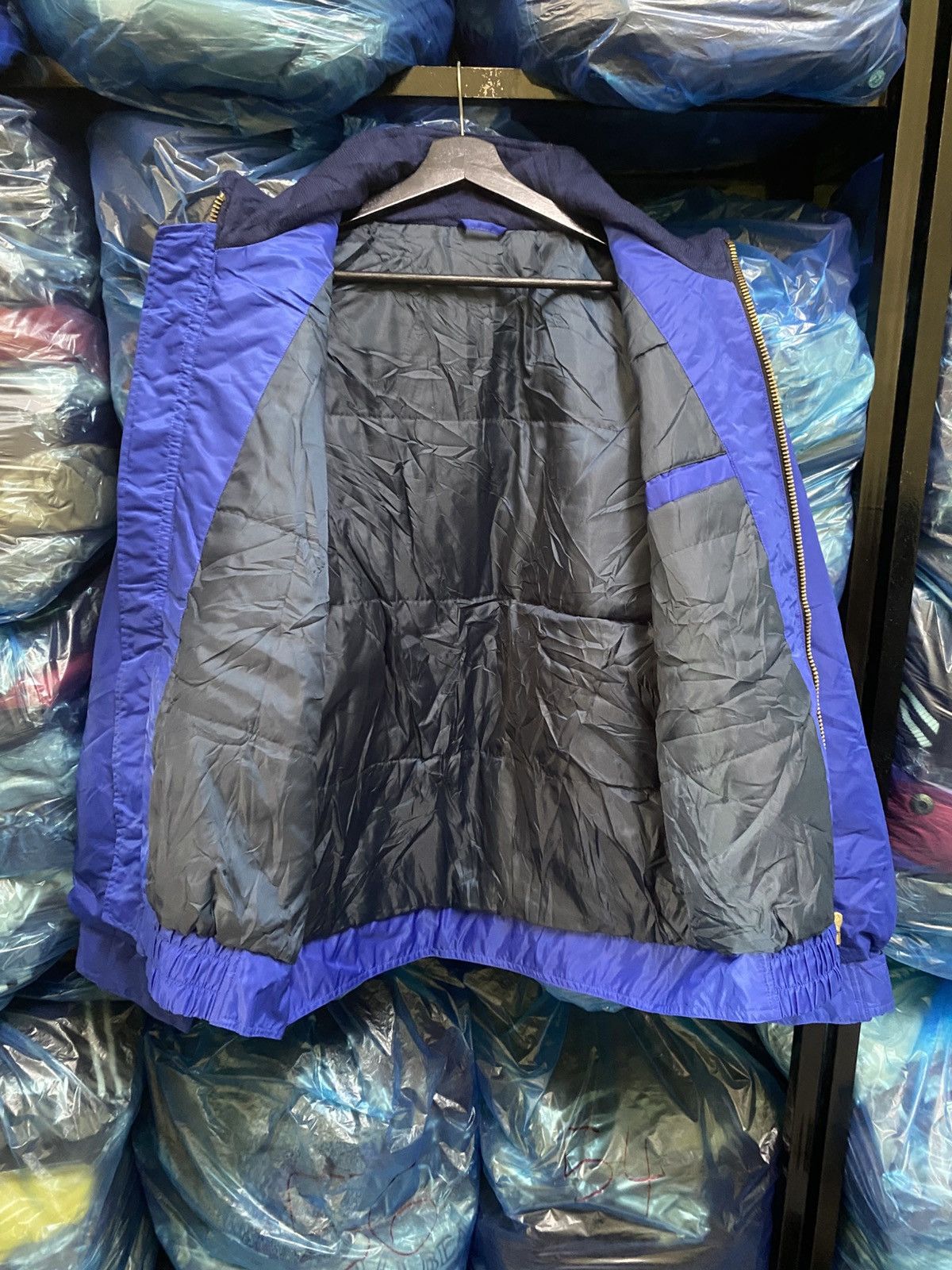 Vintage Raybrig Racing Blue Motorsports Nylon Jacket Size US L / EU 52-54 / 3 - 7 Thumbnail