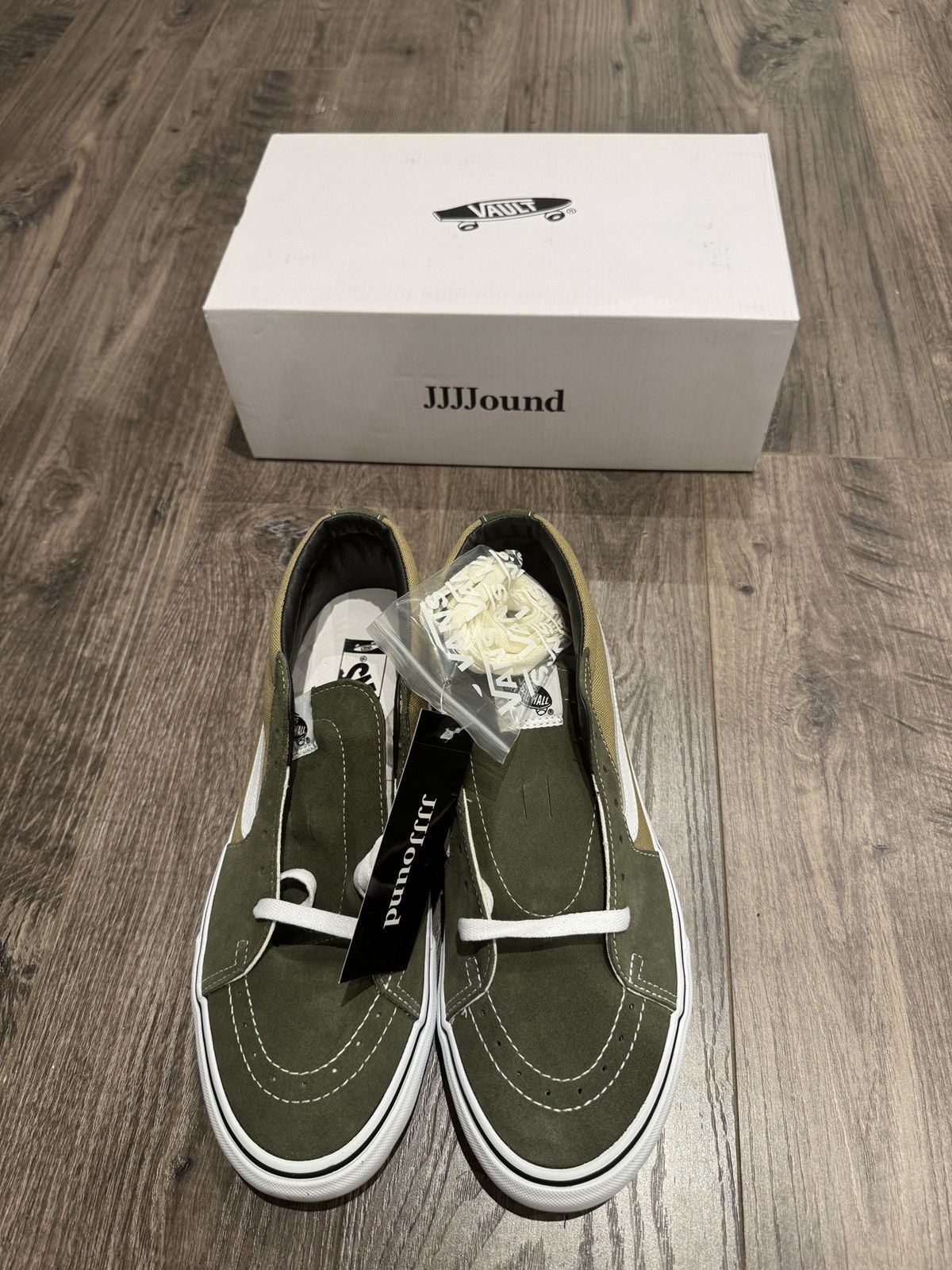 JJJJound × Vans JJJJound X Vans Brand New Sk8 Mid LX Midtop Sneaker Size 10 Size US 10 / EU 43 - 4 Thumbnail