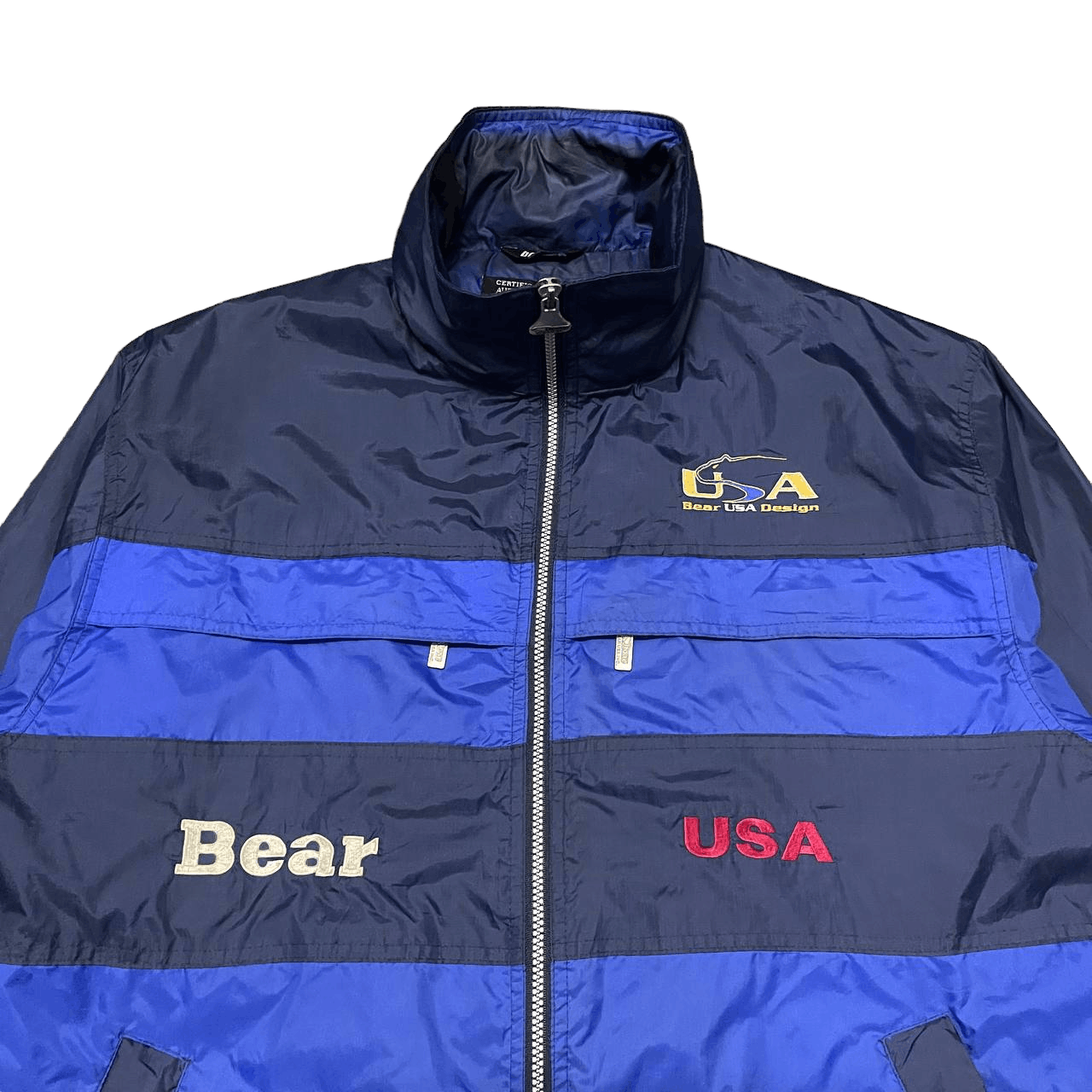 Other Vintage Bear USA Design Light Jacket Embroidered Size US L / EU 52-54 / 3 - 2 Thumbnail