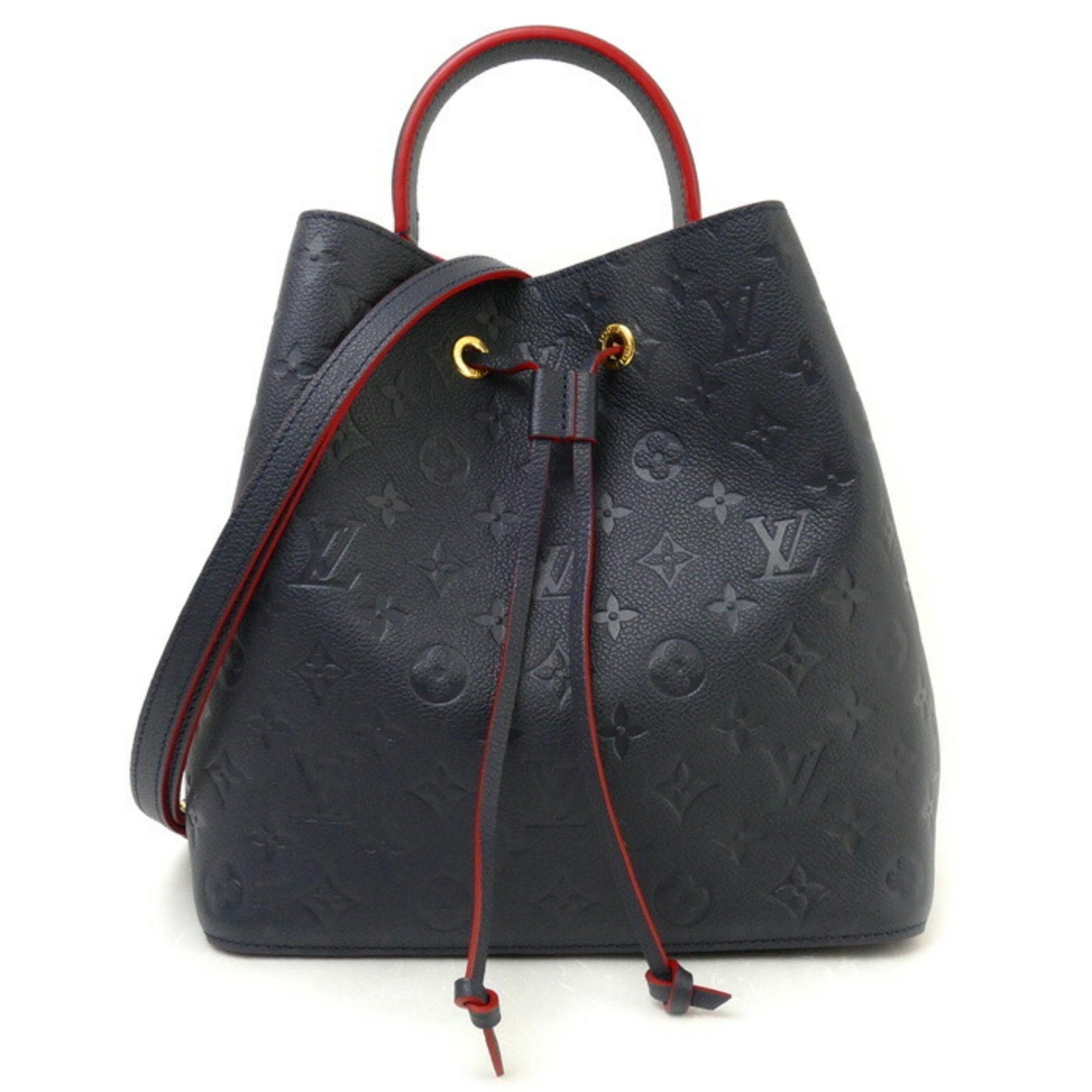 image of Louis Vuitton Neonoe 2Way Shoulder Bag Marine Rouge M45306 Women's in Red