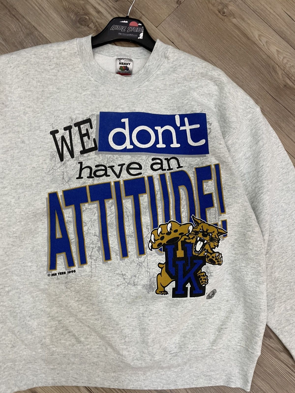 Vintage Vintage 90 University Of Kentucky Pullover Size US XL / EU 56 / 4 - 3 Thumbnail