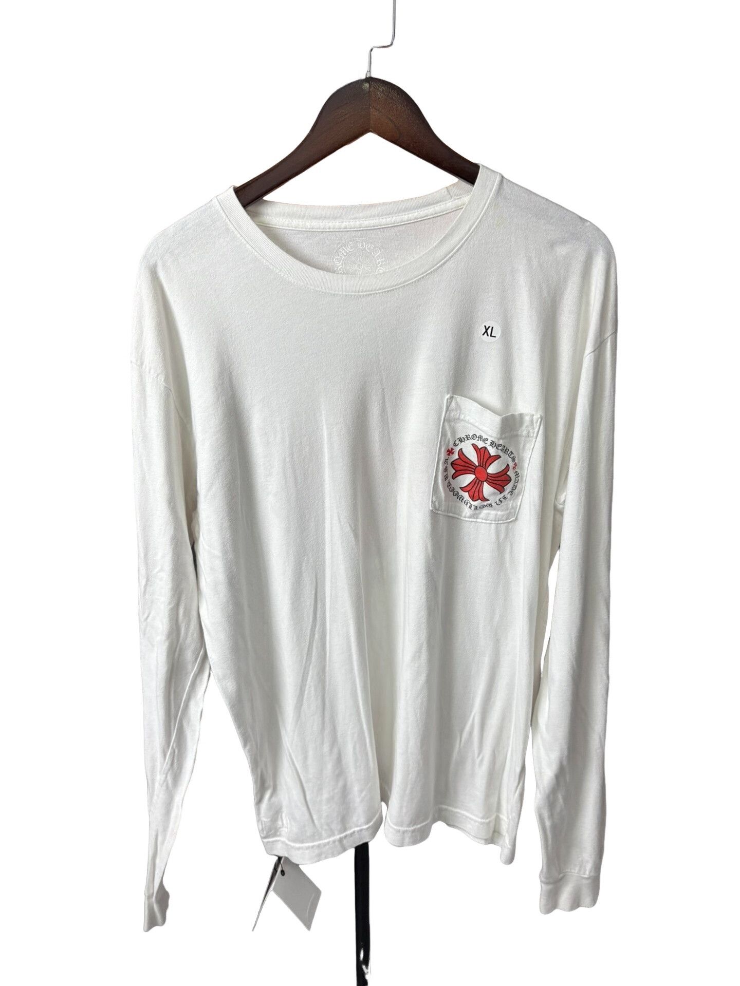 Chrome Hearts Chrome Hearts Red Cross Graphic Long Sleeve T-Shirt XL Size US XL / EU 56 / 4 - 1 Thumbnail