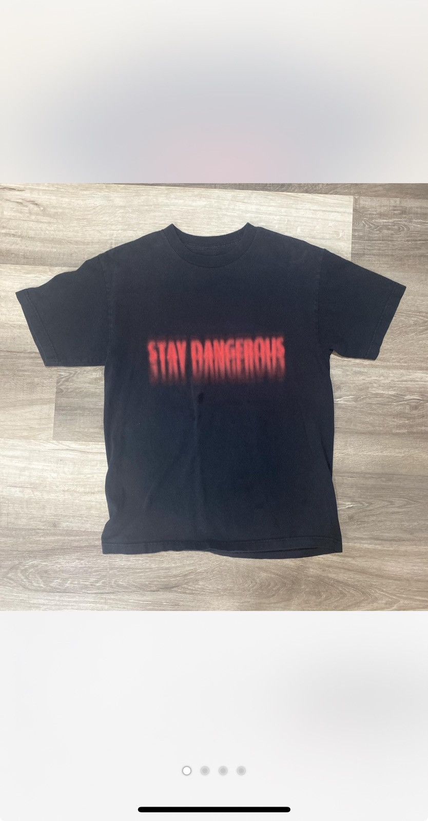 4HUNNID stay dangerous 4hunnid tee Size US S / EU 44-46 / 1 - 1 Thumbnail