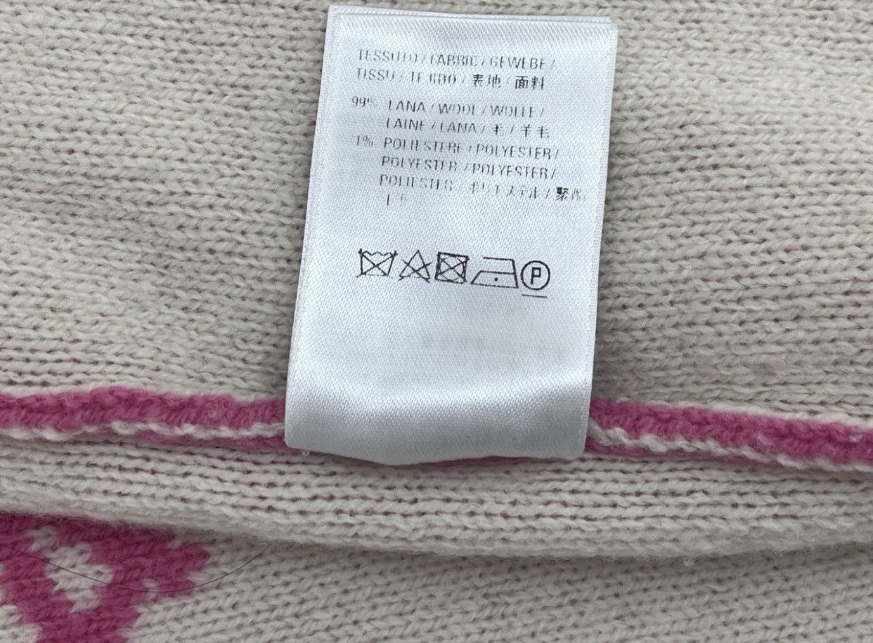 Balenciaga Balenciaga Pink Full Classic Logo Wool Long Sleeve Sweater Size US XS / EU 42 / 0 - 5 Thumbnail