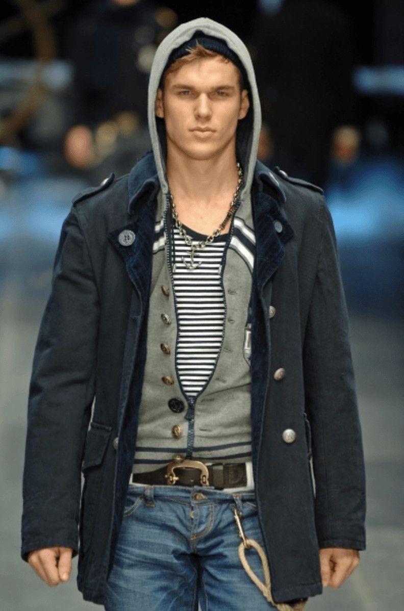 Dolce & Gabbana AW2006 Dolce & Gabbana Navy Wool Great Officer Jacket Size US M / EU 48-50 / 2 - 1 Thumbnail