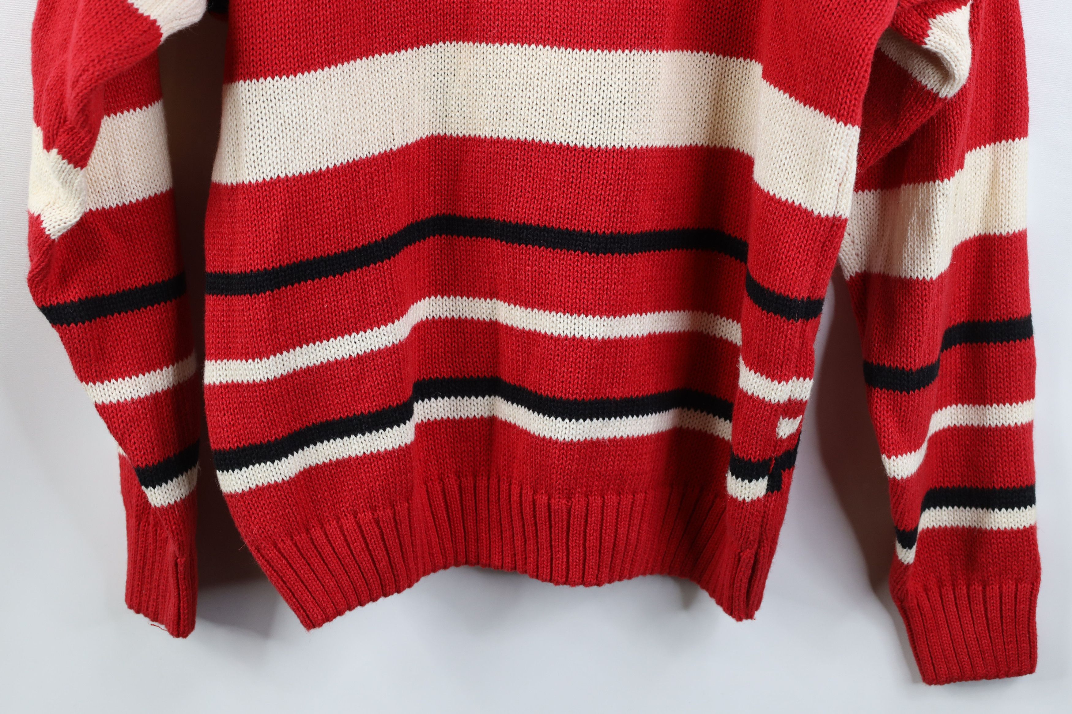 Vintage Vintage 90s Streetwear Southwestern Fair Isle Sweater Size M / US 6-8 / IT 42-44 - 10 Thumbnail