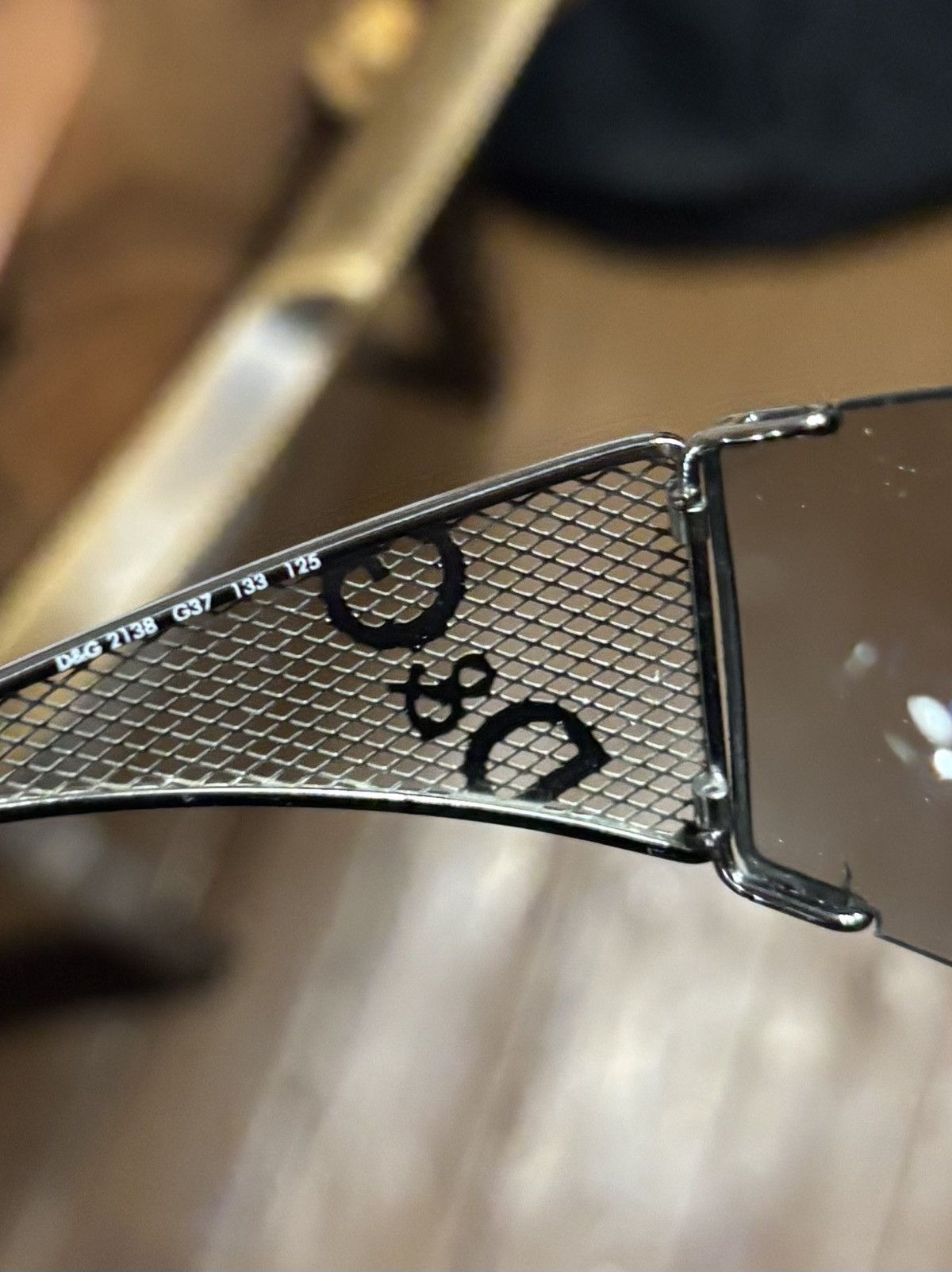Dolce & Gabbana Dolce & Gabbana rare vintage Bono glasses Size ONE SIZE - 4 Thumbnail