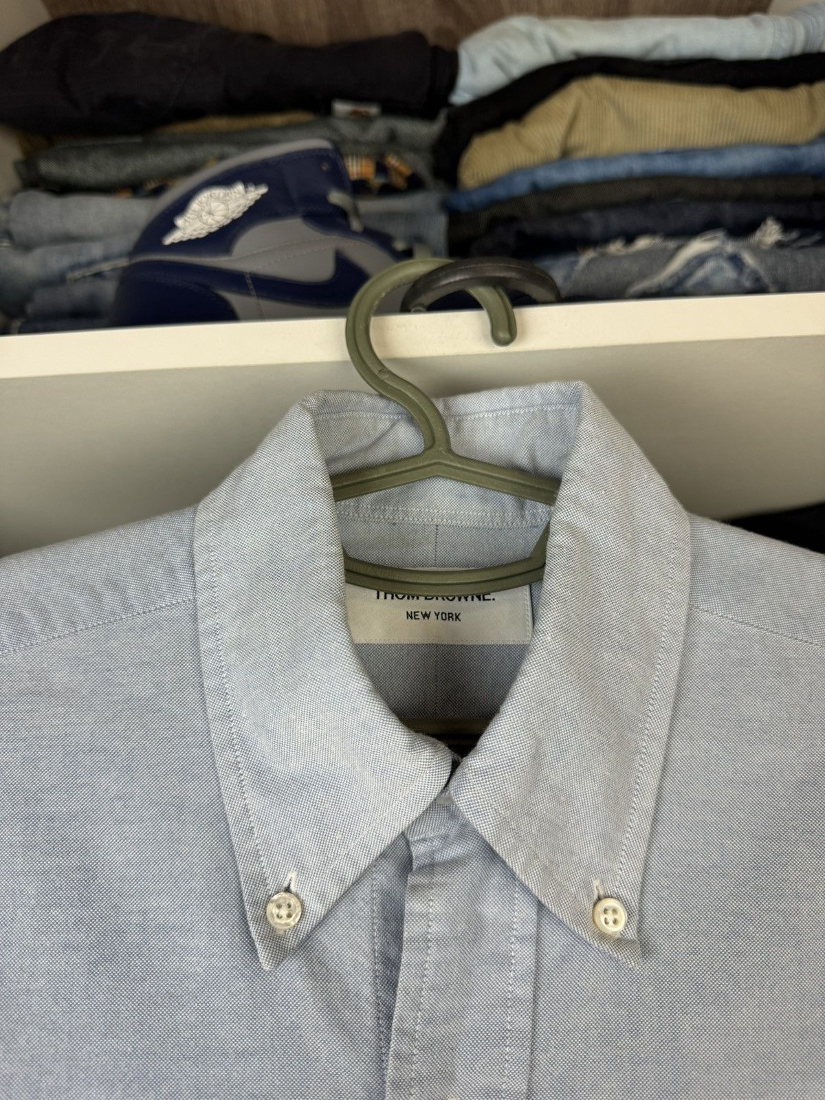 Thom Browne Button-Down Shirt Made in USA Long Sleeve Size 2