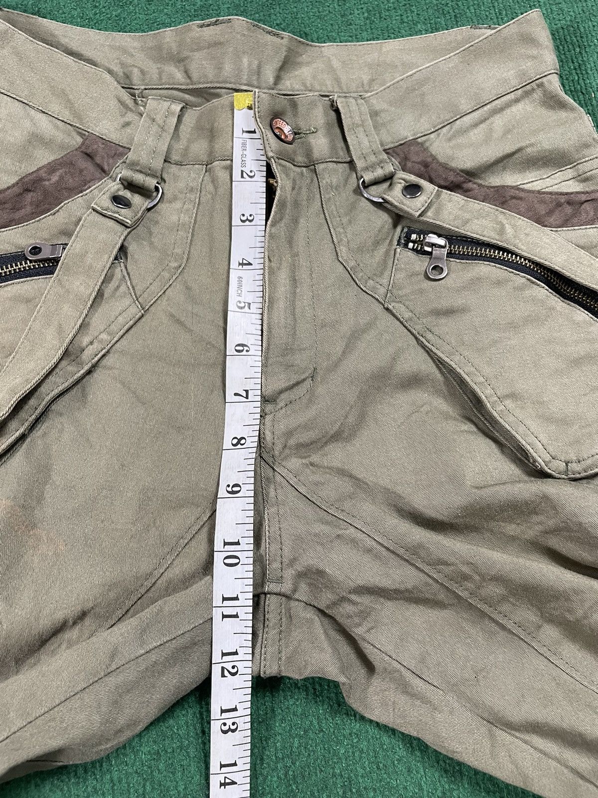 PPFM Vintage Twisted Leg Multi-pockets PPFM Pants Size US 31 - 13 Thumbnail