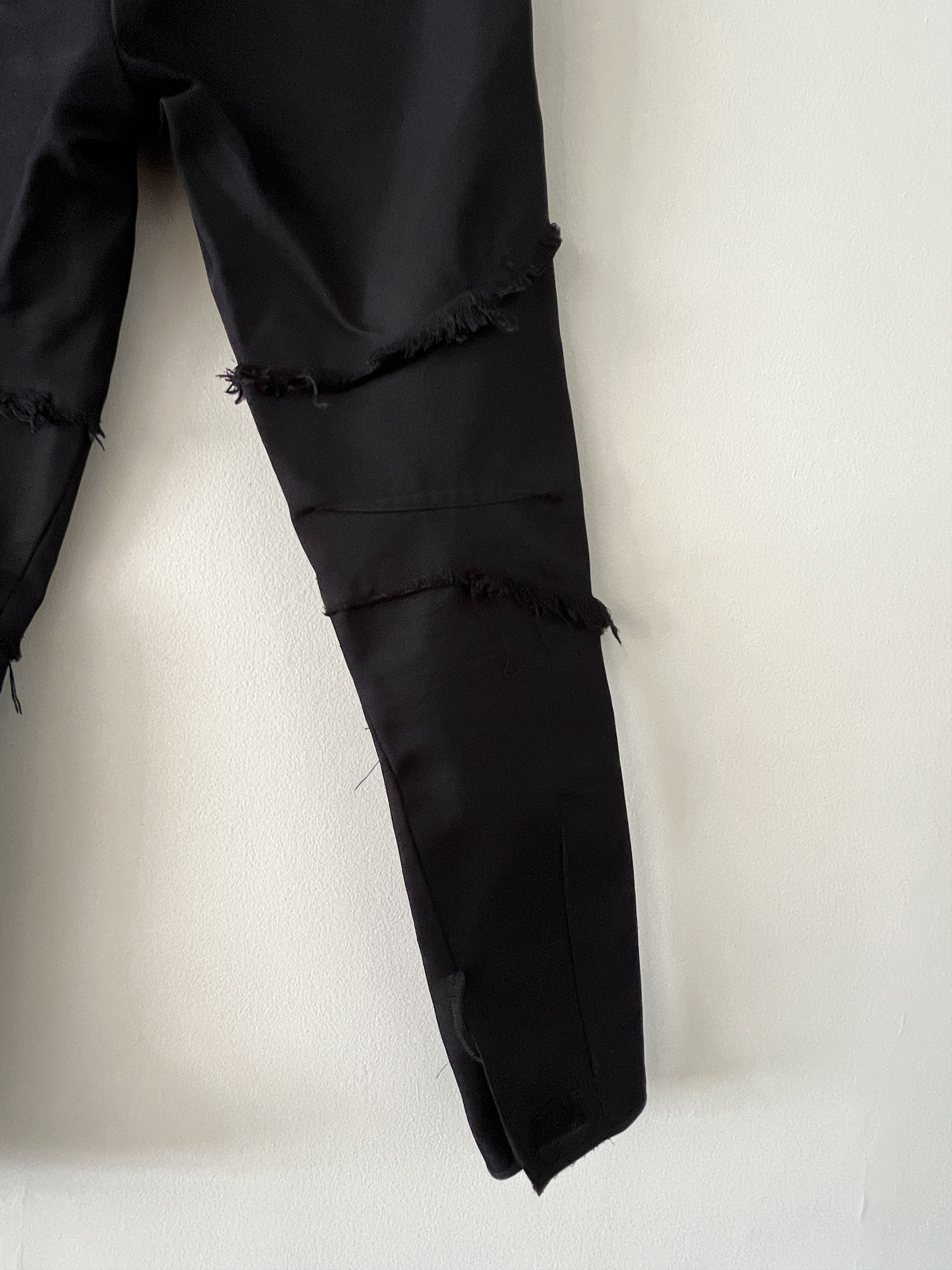 Lanvin Lanvin Silk Runway Spring 2011 Silk Black Trousers Pant Size US 30 / EU 46 - 7 Thumbnail