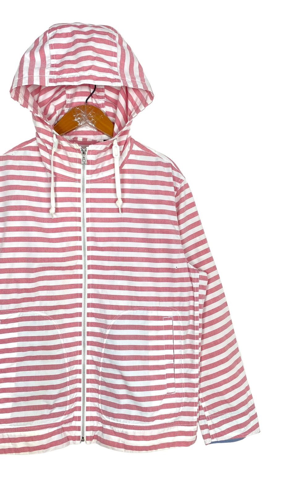 Uniqlo Rare‼️ Uniqlo Hoodie Stripe Size L / US 10 / IT 46 - 3 Thumbnail
