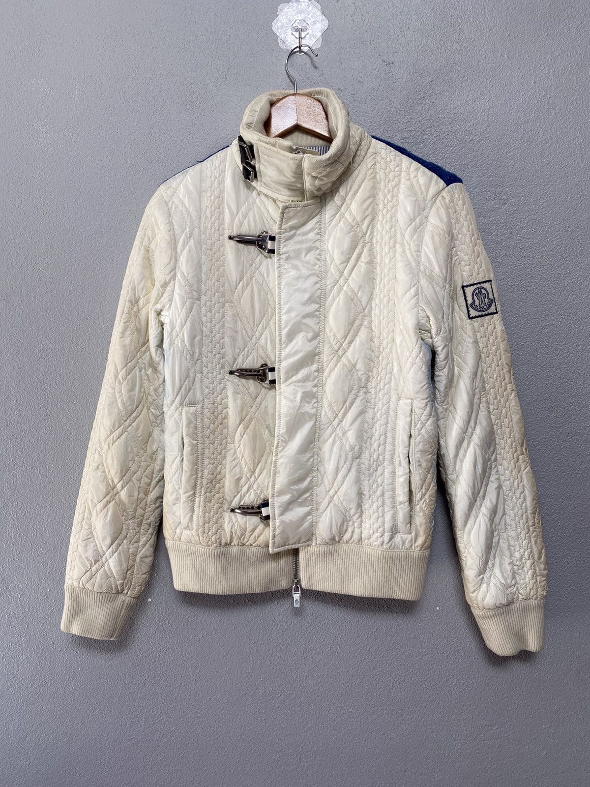 Moncler Moncler gamme bleu puffer steel clipper jacket (J3) Size S / US 4 / IT 40 - 1 Thumbnail