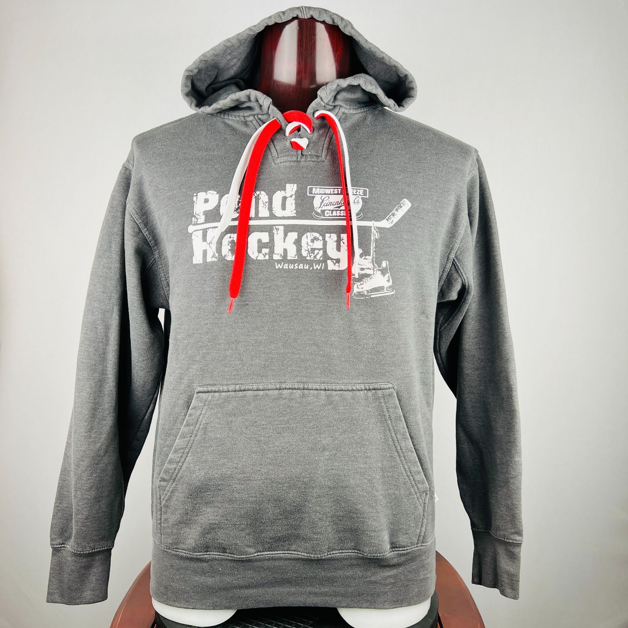 Other Leinenkugel's Pond Hockey Wausau WI Hoodie Pullover Medium S Size US M / EU 48-50 / 2 - 1 Thumbnail