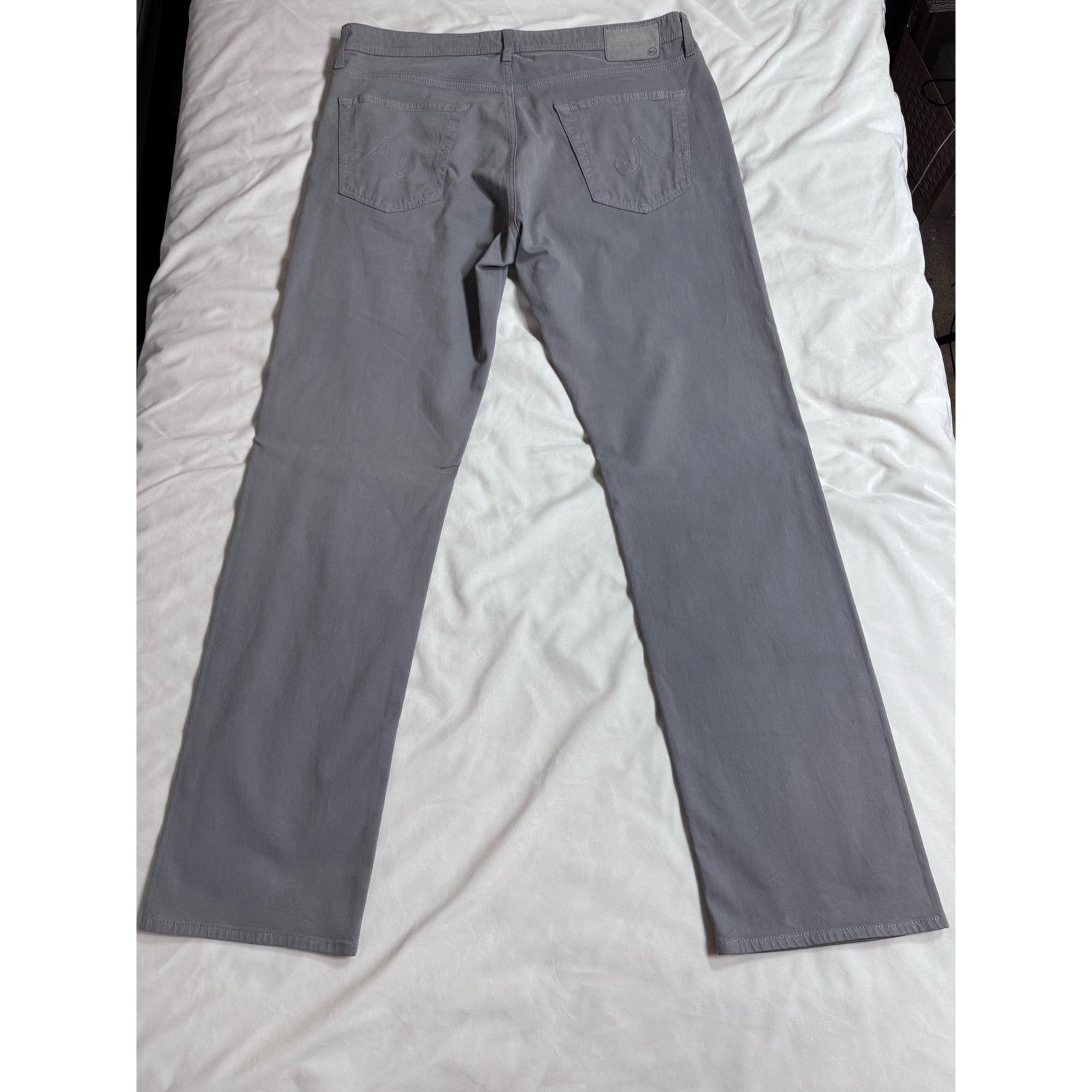 AG Adriano Goldschmied Adriano Goldshmied AG Graduate Tailored Leg Gray Pants 36x32 Size US 36 / EU 52 - 1 Thumbnail