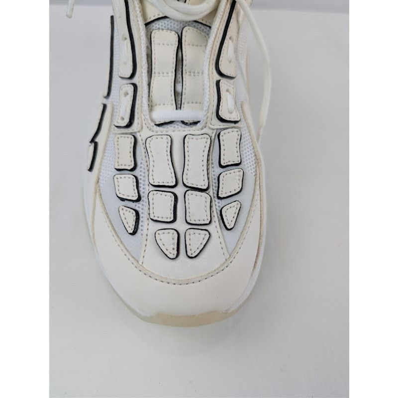 Amiri o1rshd1 Bone Runner Sneakers in White / Black Painted Edge Size US 14 / EU 47 - 15 Thumbnail