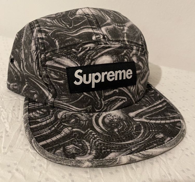 Supreme Supreme H.R. Giger Camp Hat Black | Grailed