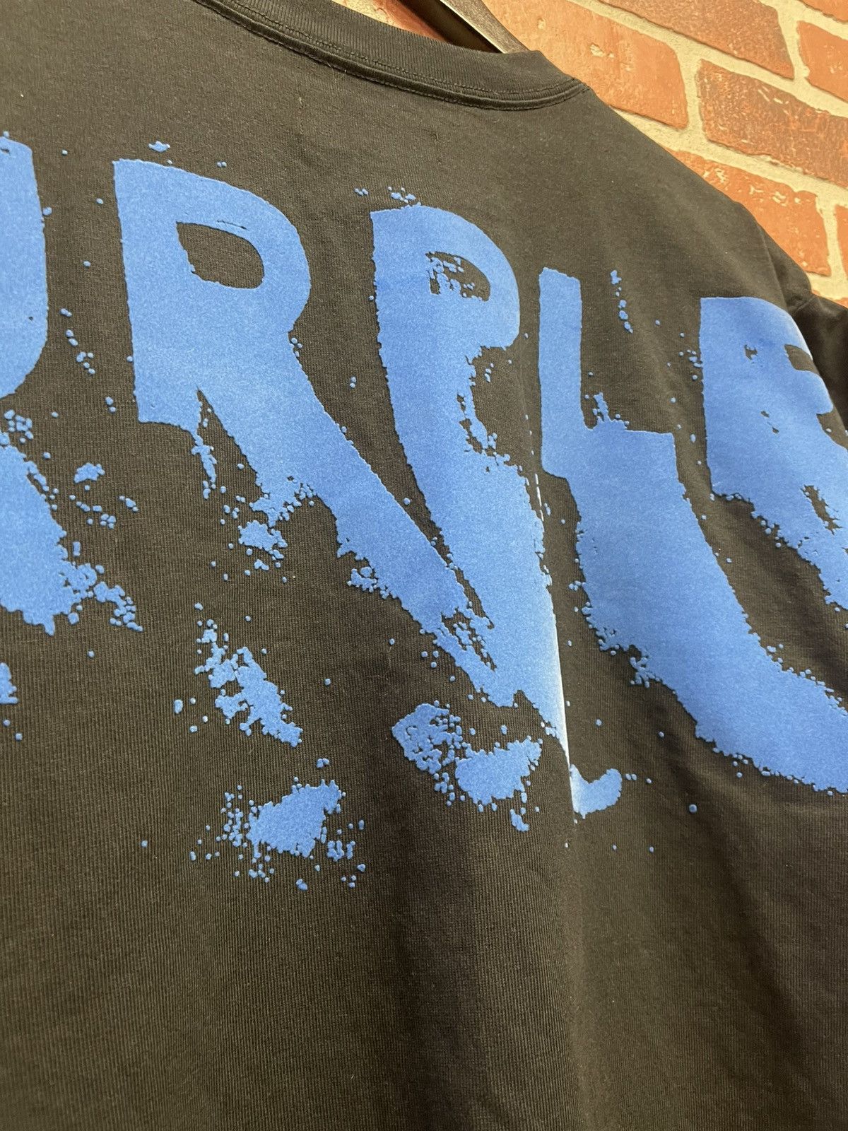 Purple Size M - Purple Graphics Tee Suede Print Black/Blue Clean! Size US M / EU 48-50 / 2 - 6 Thumbnail
