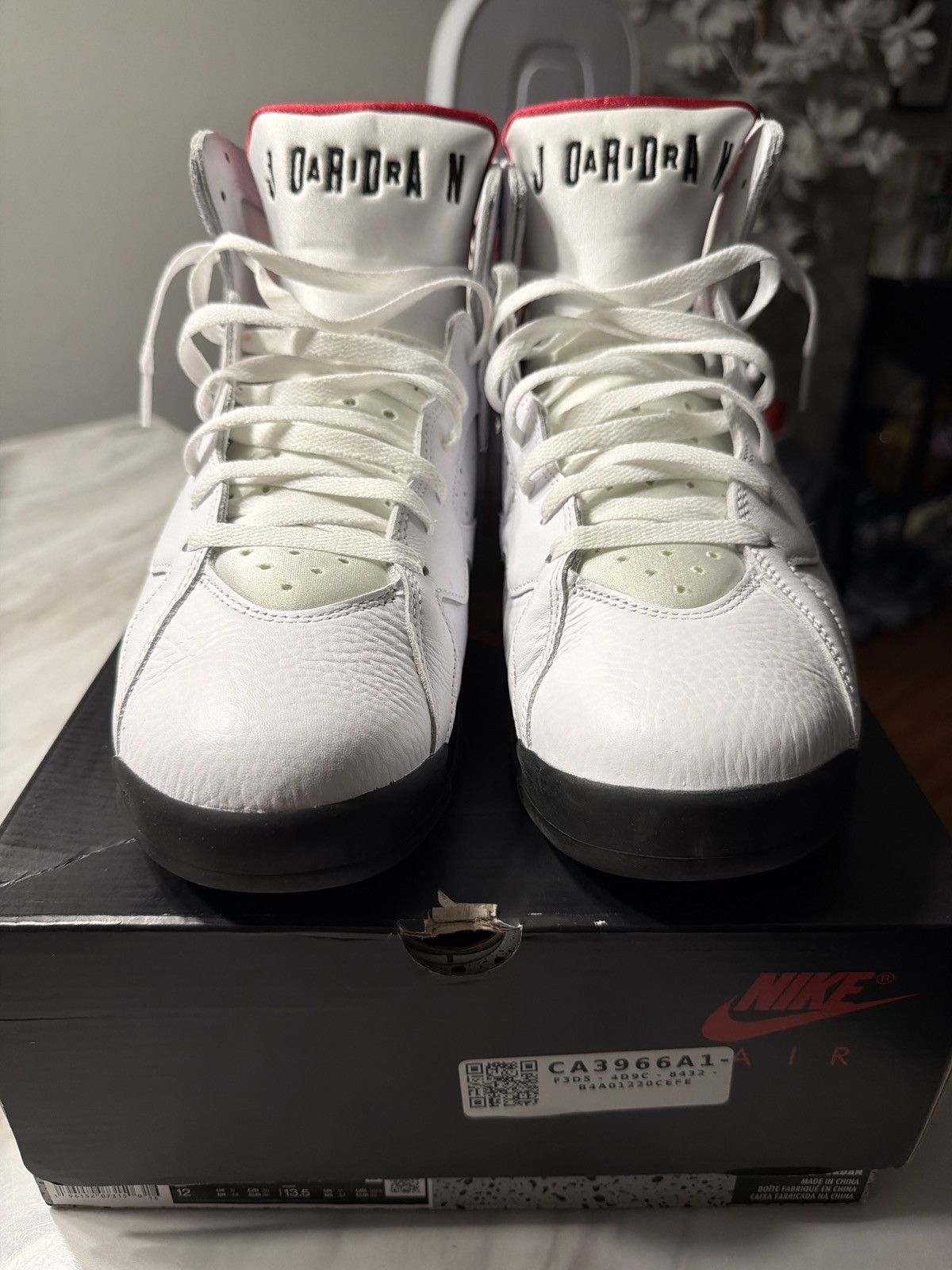 Jordan Brand Jordan 7 Retro Cardinal Size US 12 / EU 45 - 3 Thumbnail