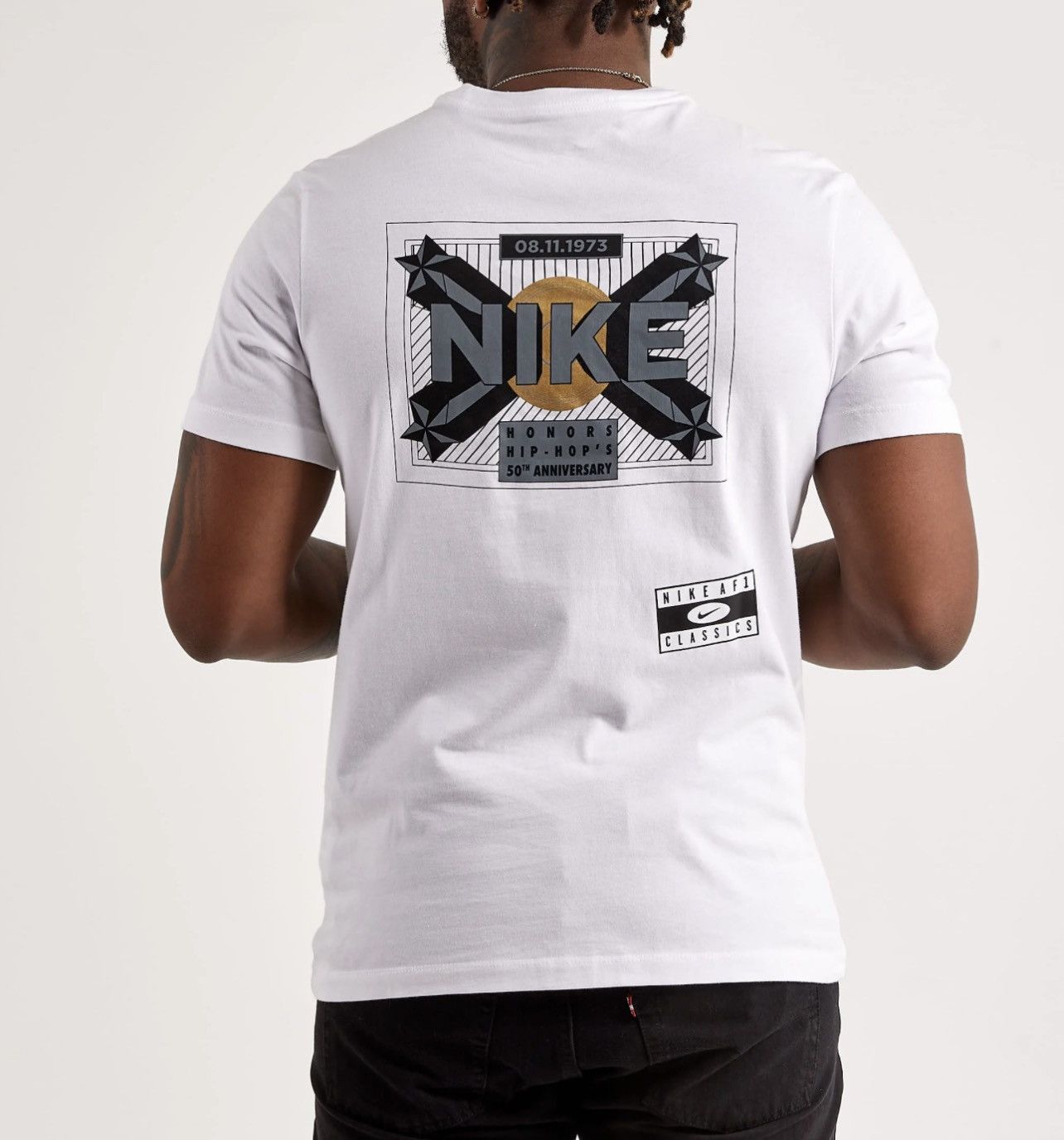 Nike Nike Honors Hip Hop 50th Anniversary Graphic S/S T-Shirt Size US XL / EU 56 / 4 - 2 Thumbnail