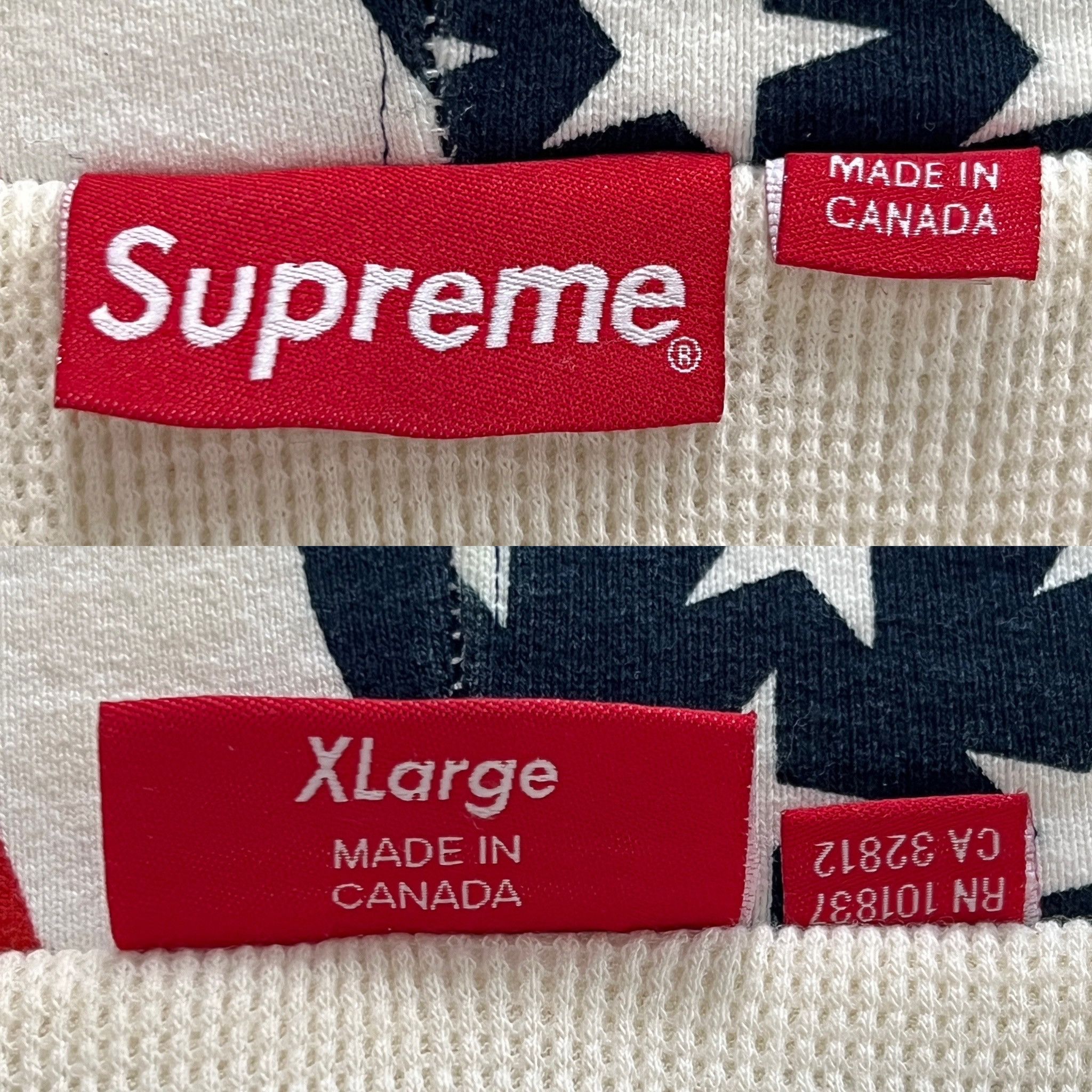 Supreme Supreme 14FW USA 3M Reflective Logo Thermal Zip Up Hoodie Size US XL / EU 56 / 4 - 7 Thumbnail