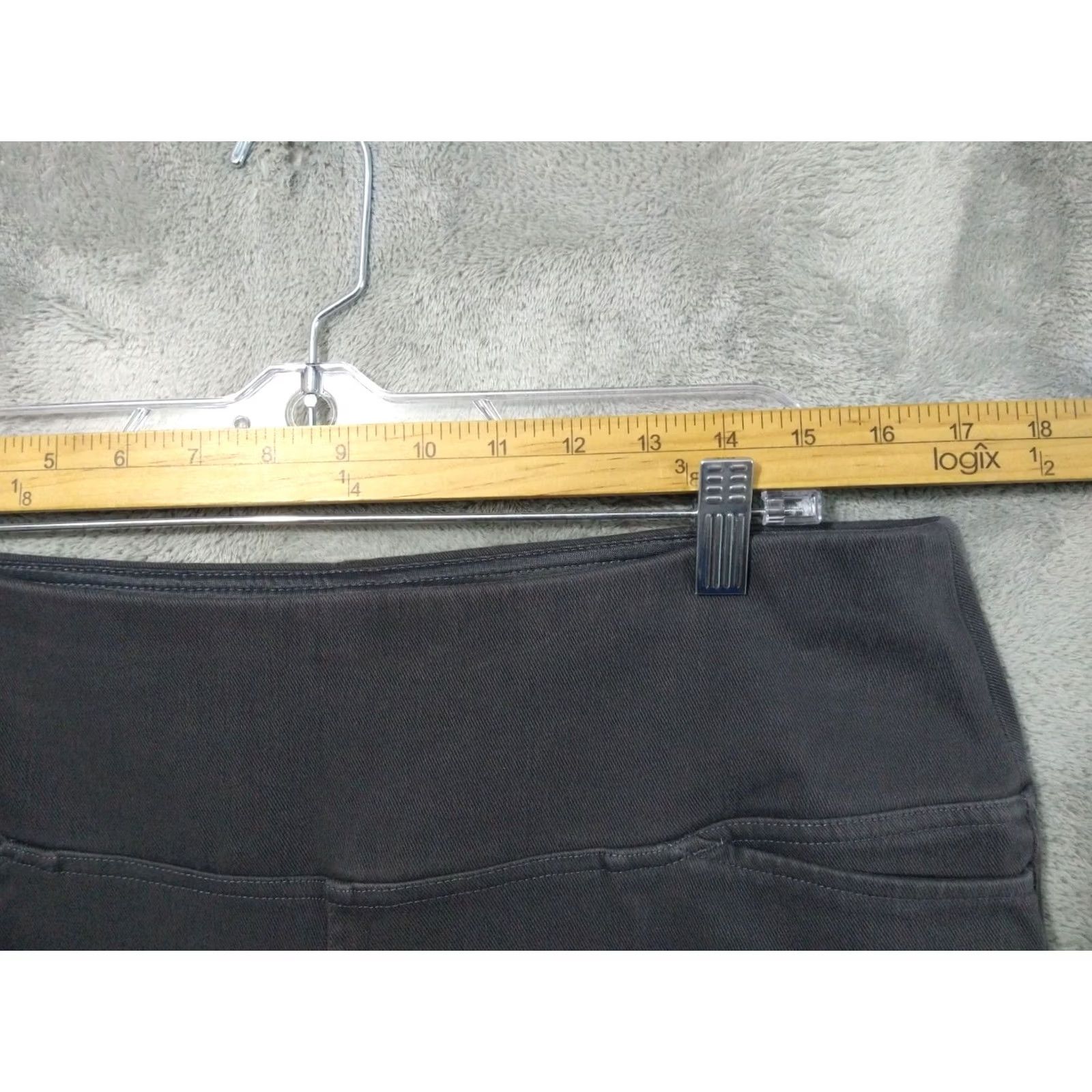 J. Jill J Jill Pants Womens Large Gray Wearever Collection Pull On Stretch High Rise Size 36" / US 14 / IT 50 - 3 Thumbnail