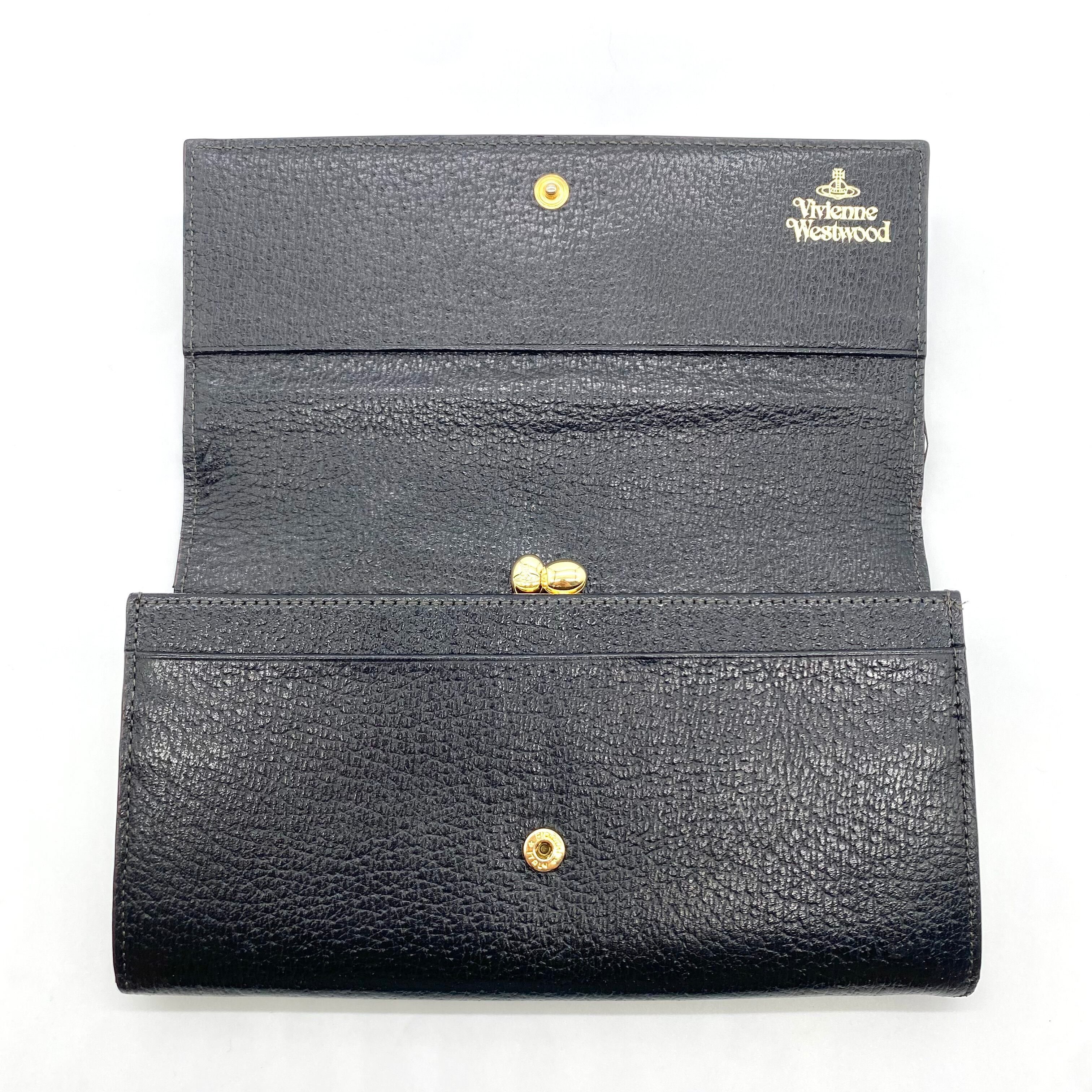 Vivienne Westwood Vivienne Westwood ORB Long Wallet Black Size ONE SIZE - 4 Thumbnail