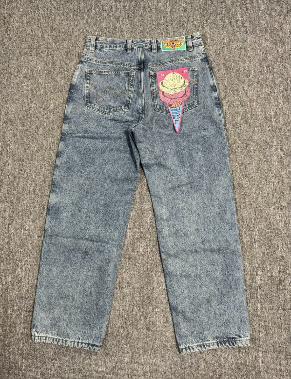 Billionaire Boys Club Heavyweight Light Blue Washed Jeans Billionaire Boys Club Size US 30 / EU 46 - 5 Thumbnail
