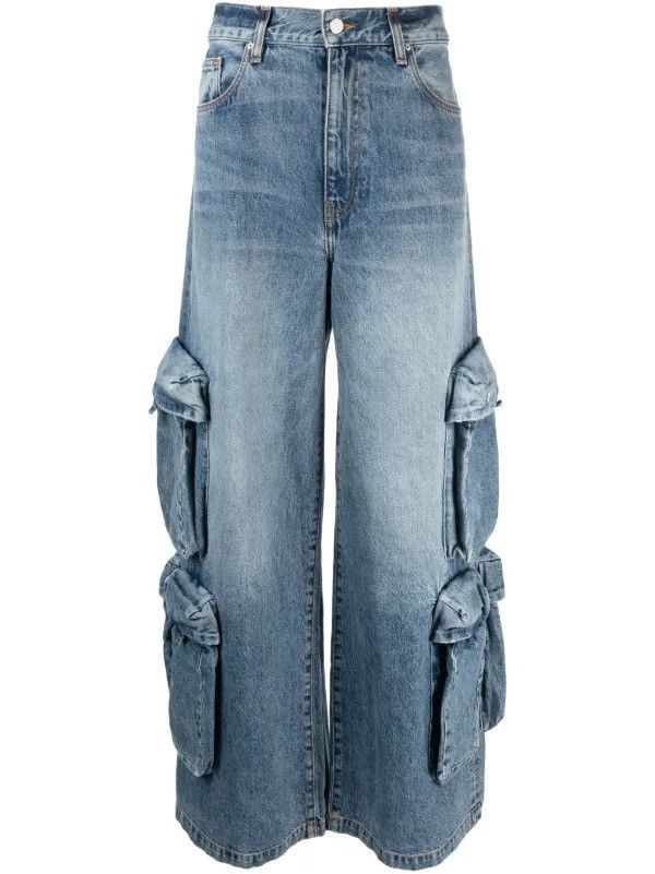 Amiri Amiri Baggy Cargo Wide Leg Jeans Size US 36 / EU 52 - 1 Thumbnail