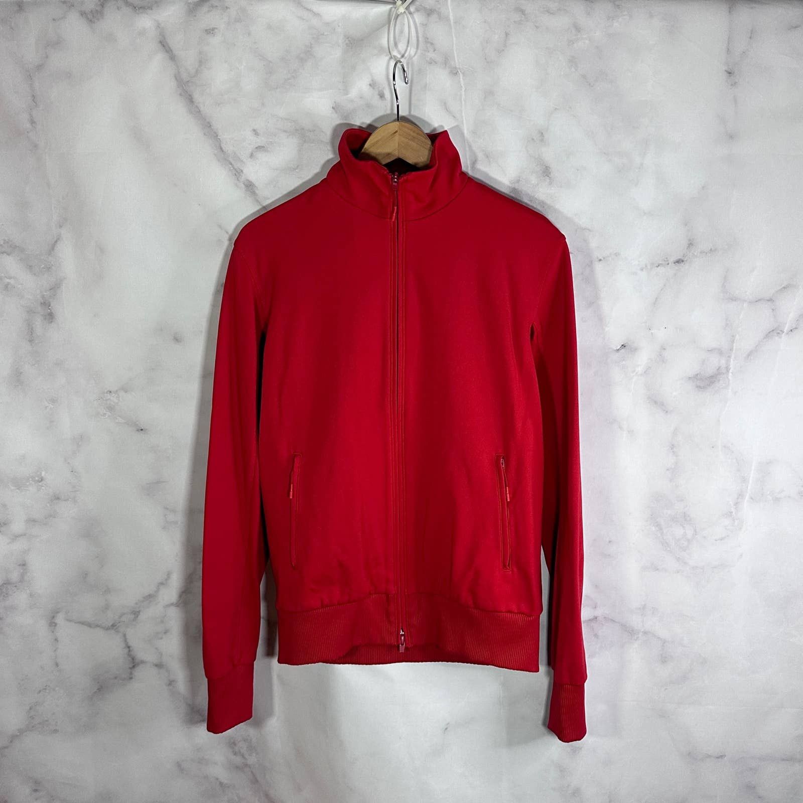 Adidas Y-3 Red Track Jacket Size US S / EU 44-46 / 1 - 1 Thumbnail