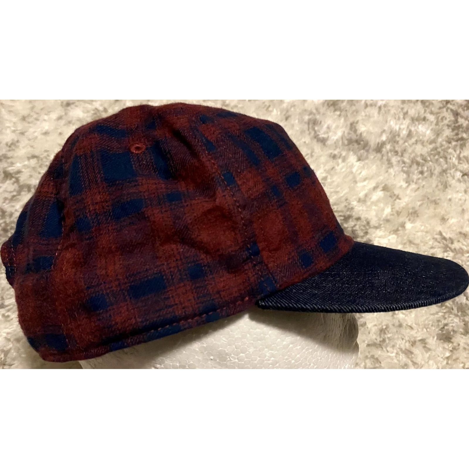 Patagonia Patagonia Hat Cap Snap Back Adjustable Blue Red Plaid Cotton Mens Unisex Adults Cap Snapback Vintage No Size ONE SIZE - 3 Thumbnail