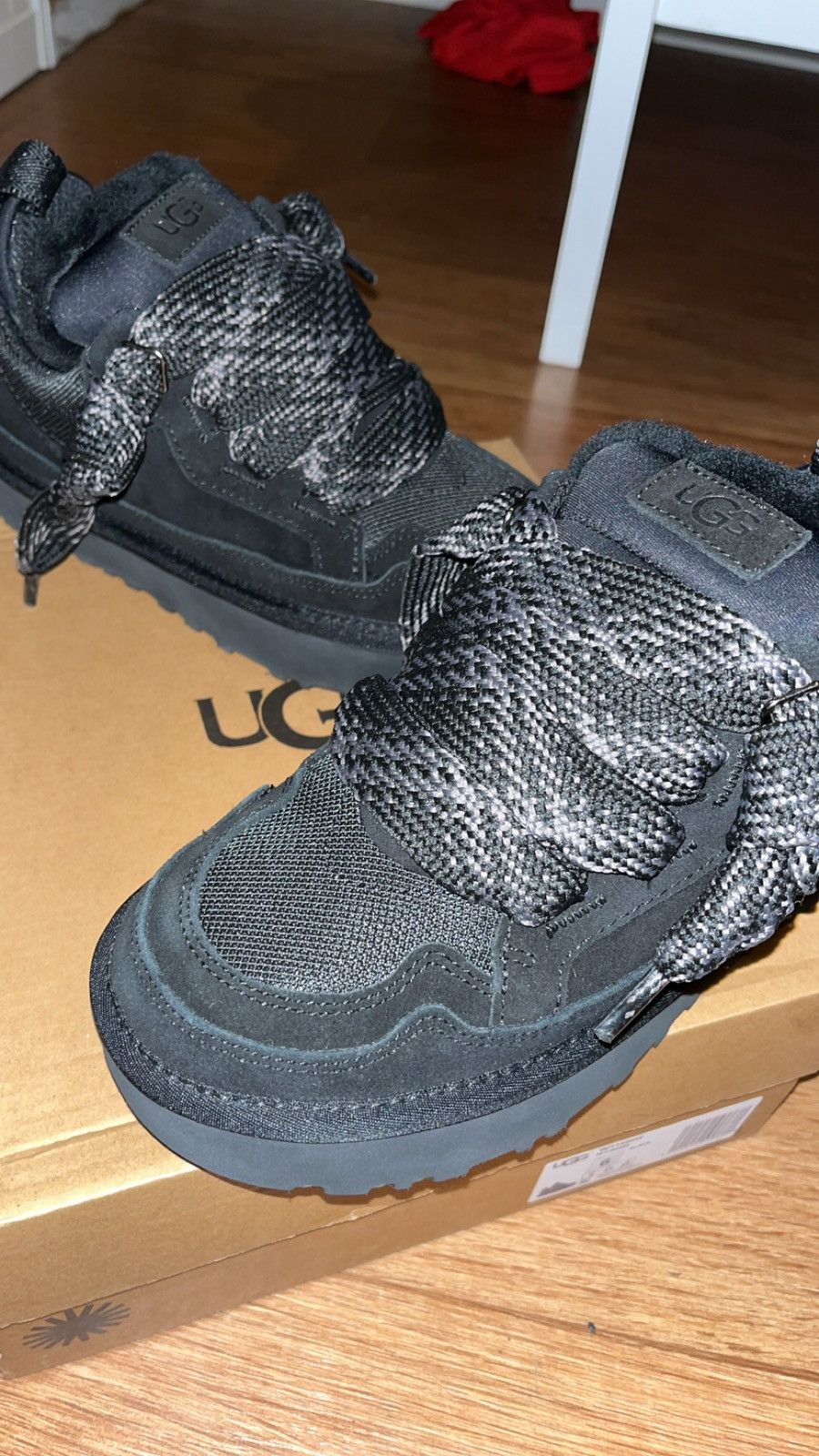 Ugg Black Ugg Lowmel boots Size US 6.5 / IT 36.5 - 1 Thumbnail