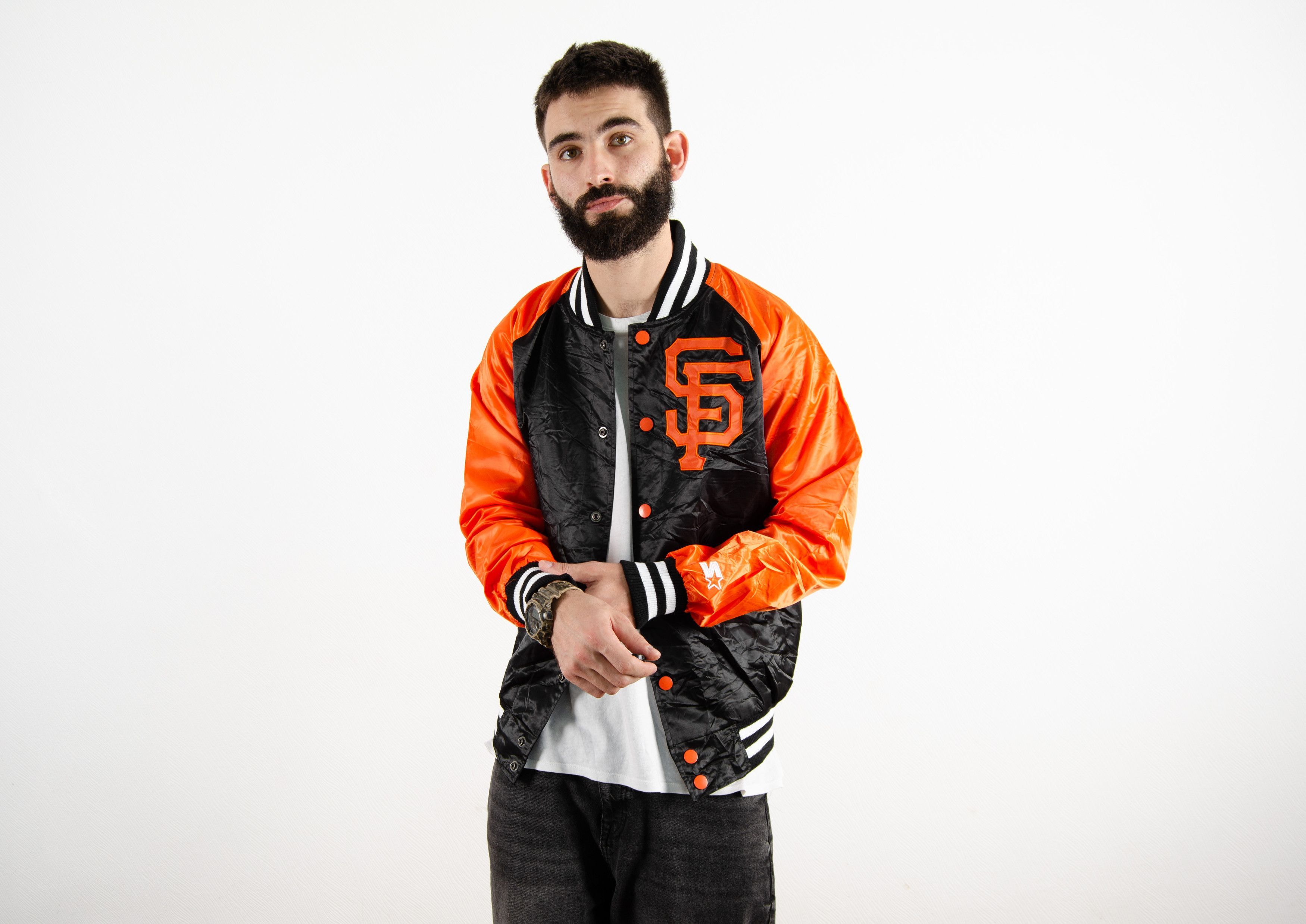 Starter Vintage Starter MLB San Francisco Giants Nylon Bomber Jacket Size US S / EU 44-46 / 1 - 3 Thumbnail