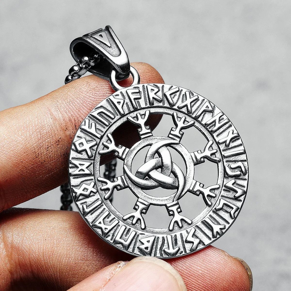 Other Viking Runes Compass Pendant Accessories Necklace Gifts Size ONE SIZE - 1 Thumbnail