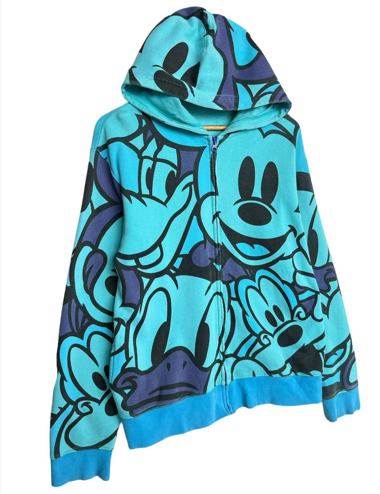 Other Disney Mickey Mouse Hoodie Mickey Allover Print Size US M / EU 48-50 / 2 - 3 Thumbnail