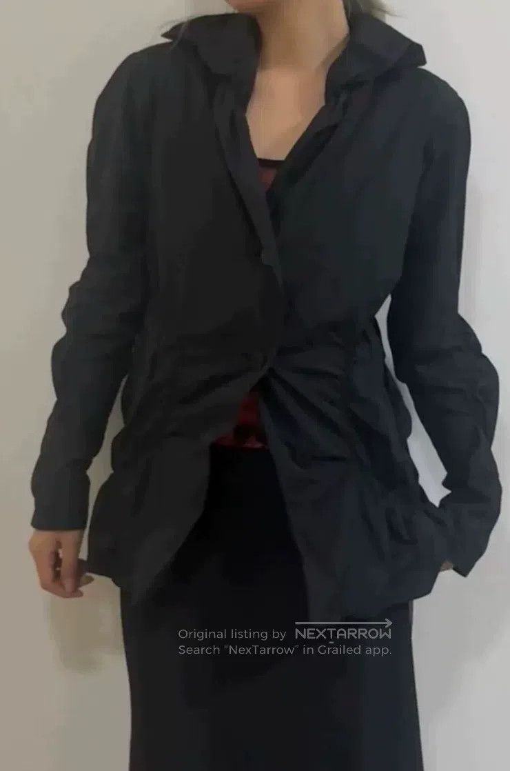 Issey Miyake Issey Miyake Black 3D Pleated Coat Size M / US 6-8 / IT 42-44 - 1 Thumbnail