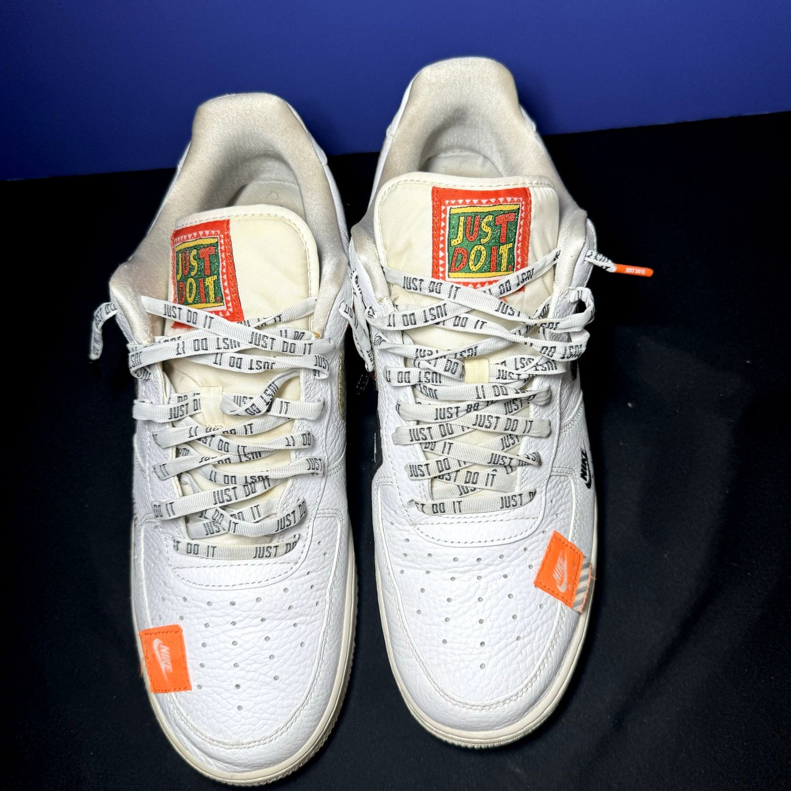 Jordan Brand × Nike Size 12 - Air Force 1 Low 107 PRM Just Do It Men's Shoes Size US 12 / EU 45 - 4 Thumbnail