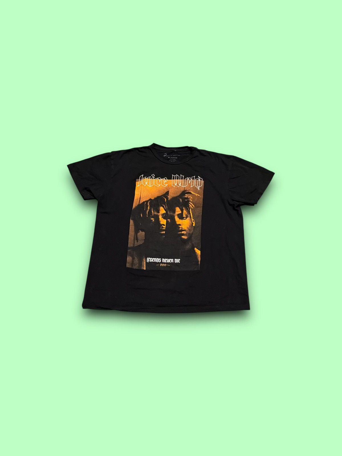Other Juice Wrld Legends Never Die Graphic Rap Tee Black XL Size US XL / EU 56 / 4 - 1 Thumbnail