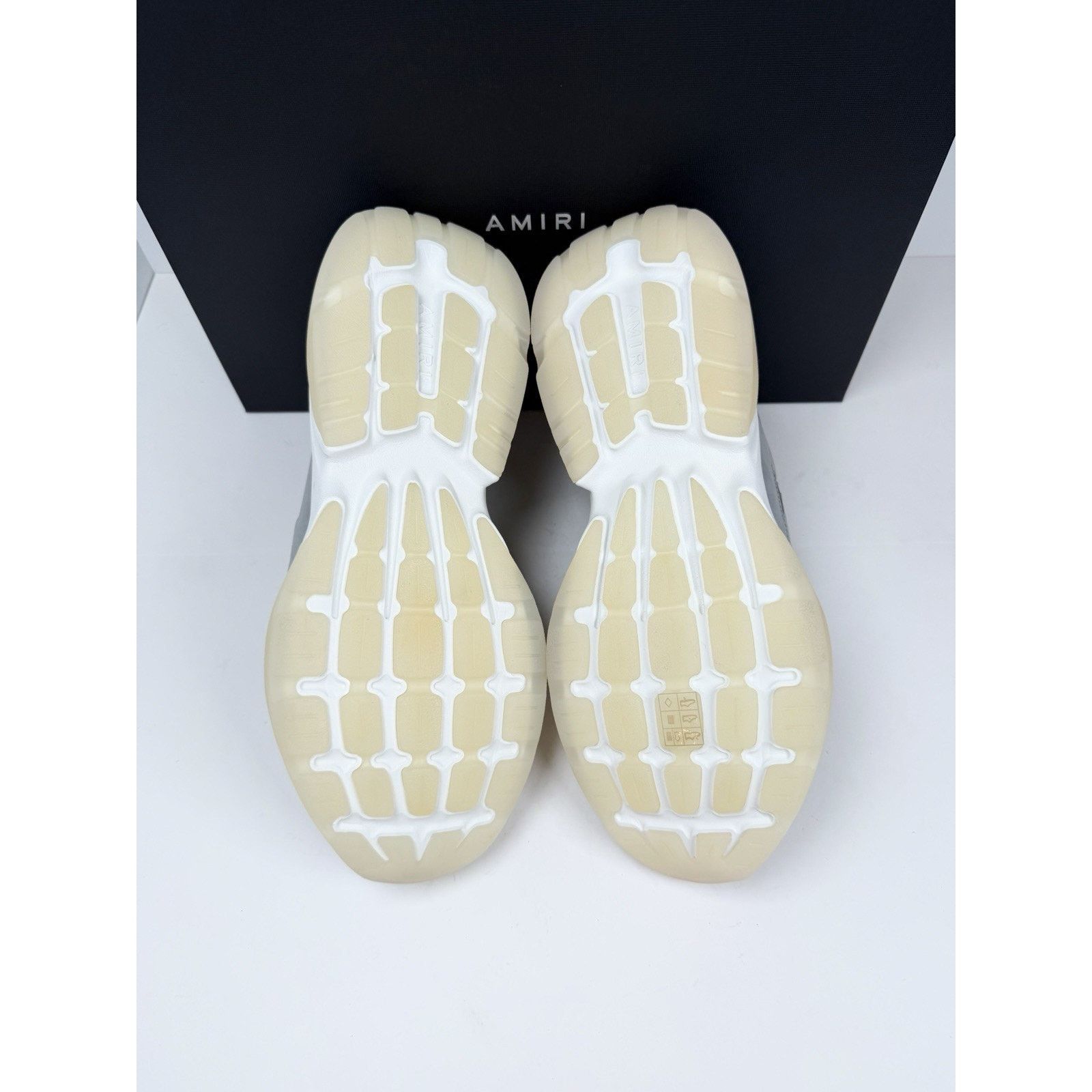 Amiri Size 43EU/10US - Amiri Bone Runner Grey NEW Size US 10 / EU 43 - 8 Thumbnail