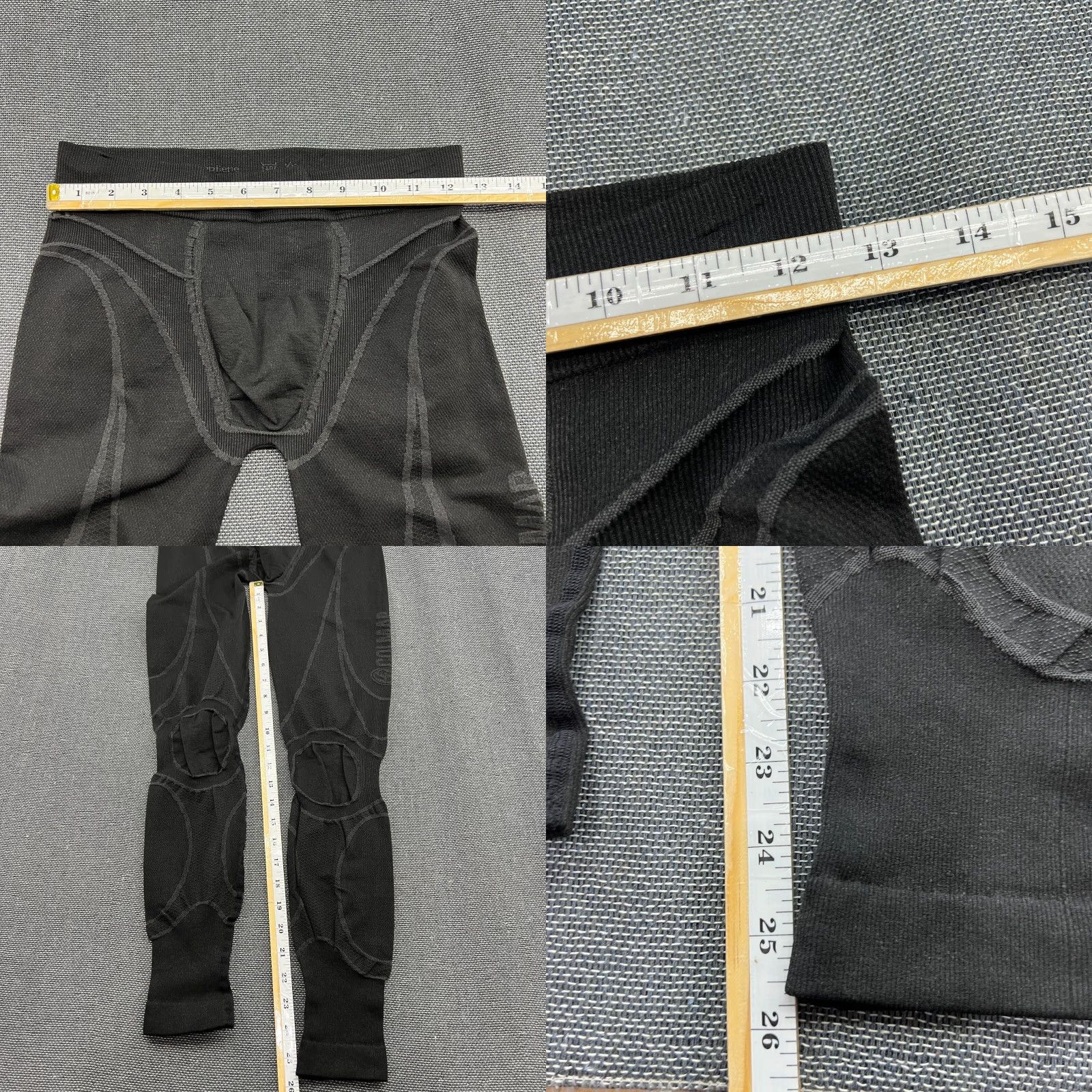 Colmar COLMAR Mens Compression Base Layer Pants Size XL Tights Ski Outdoor Underwear Size US 36 / EU 52 - 8 Thumbnail
