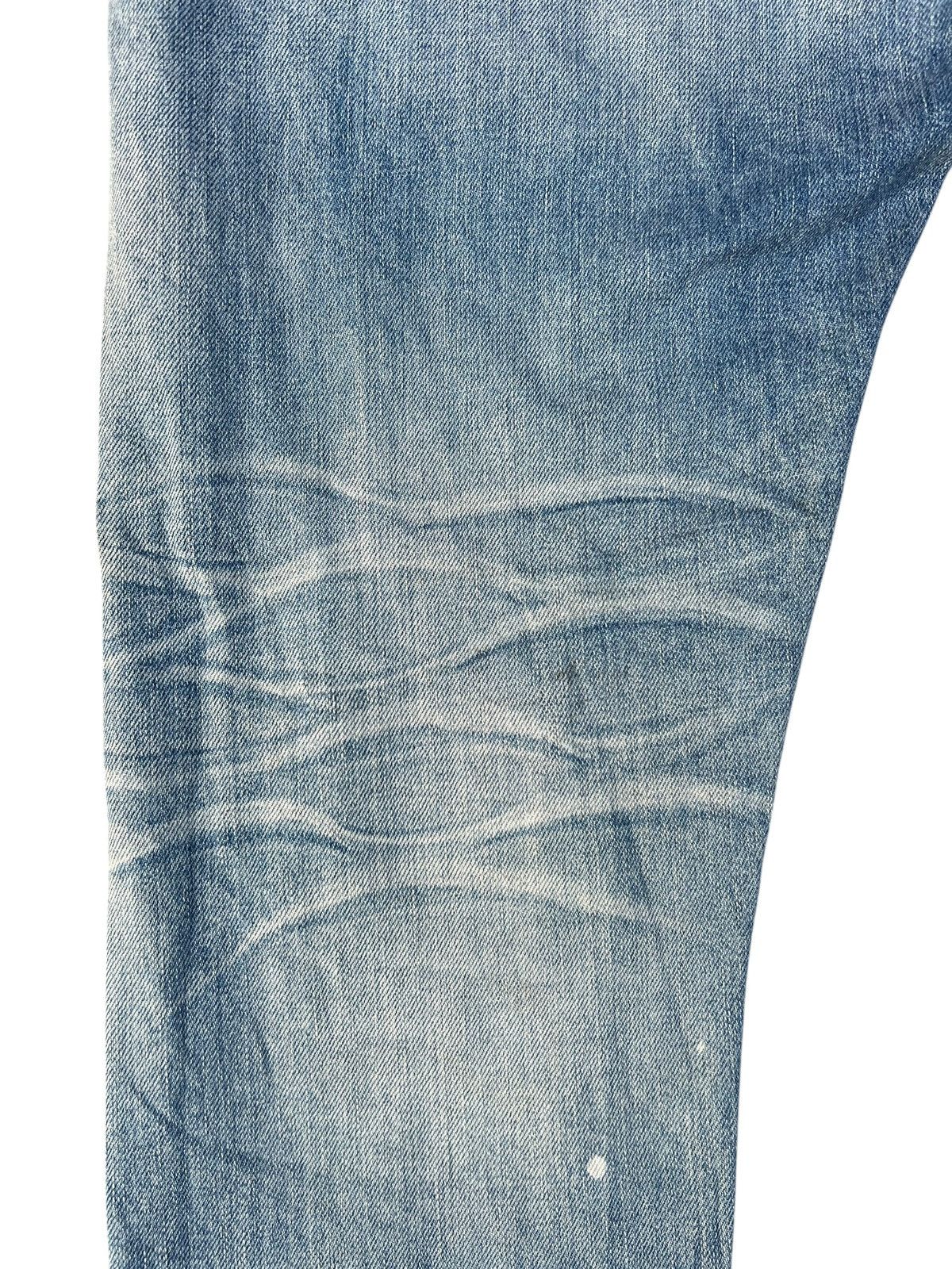 Japan Blue Jeans Dirty Mud Japan Blue Distressed Denim Stretch Sun Set Jeans Size US 32 / EU 48 - 15 Thumbnail