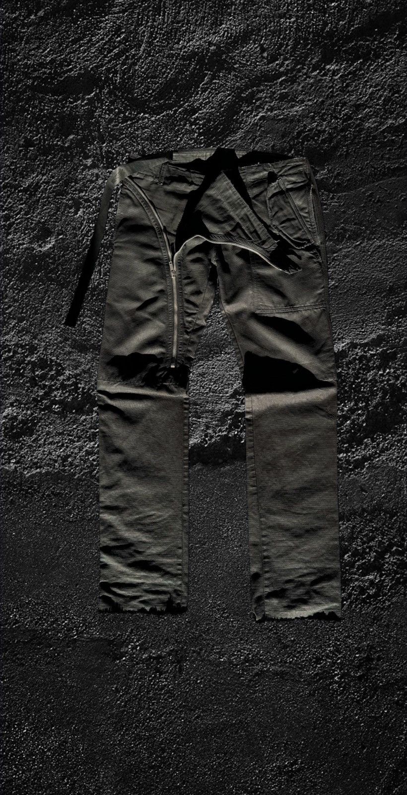Olmar and Mirta Rick Owens Air Cut Jeans Rick Owens OLMAR and