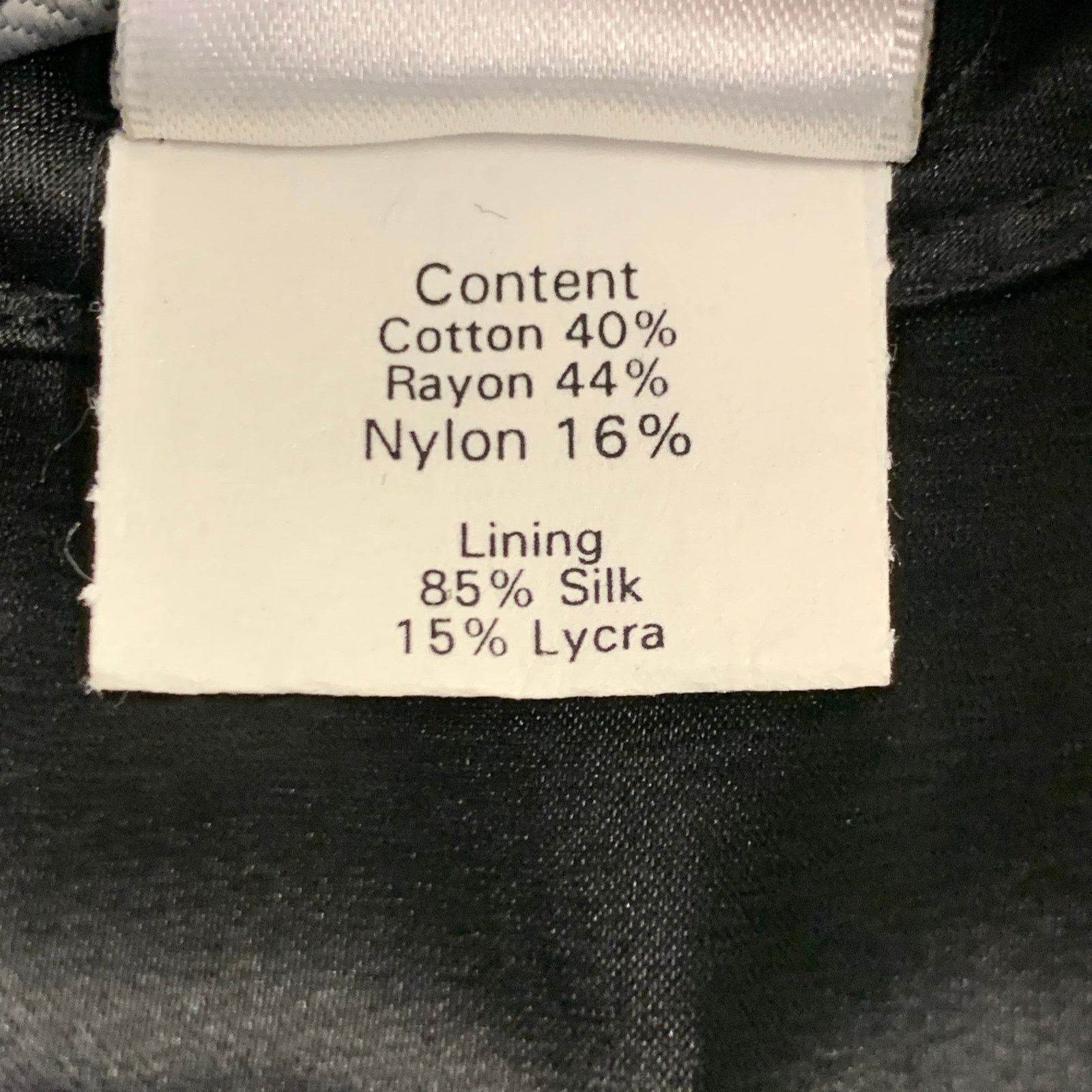 Monique Lhuillier Black Cotton Blend Lace Layered Knee Length Skirt Size 30" / US 8 / IT 44 - 4 Thumbnail